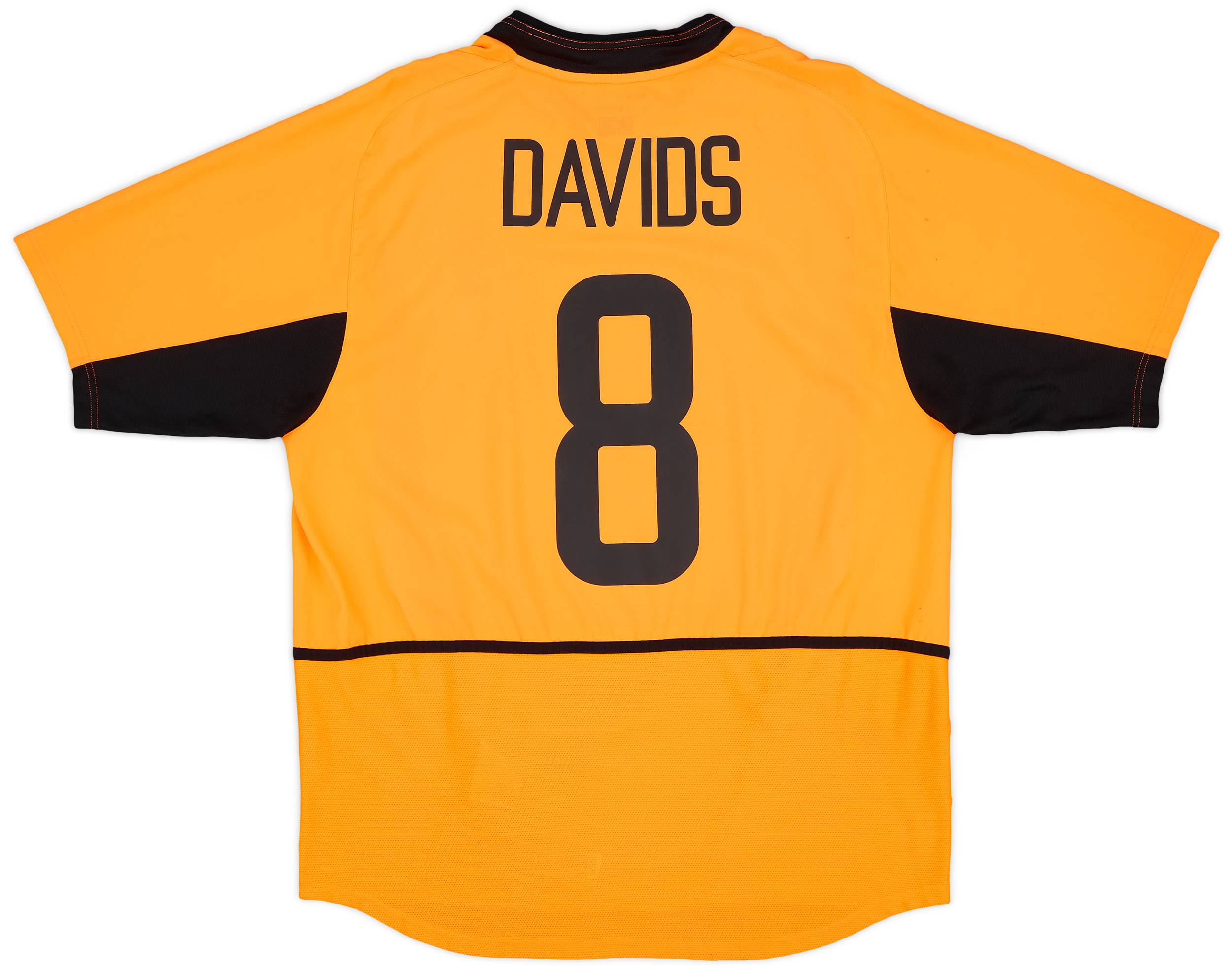 2002-04 Netherlands Home Shirt Davids #8 - 9/10 - (L)