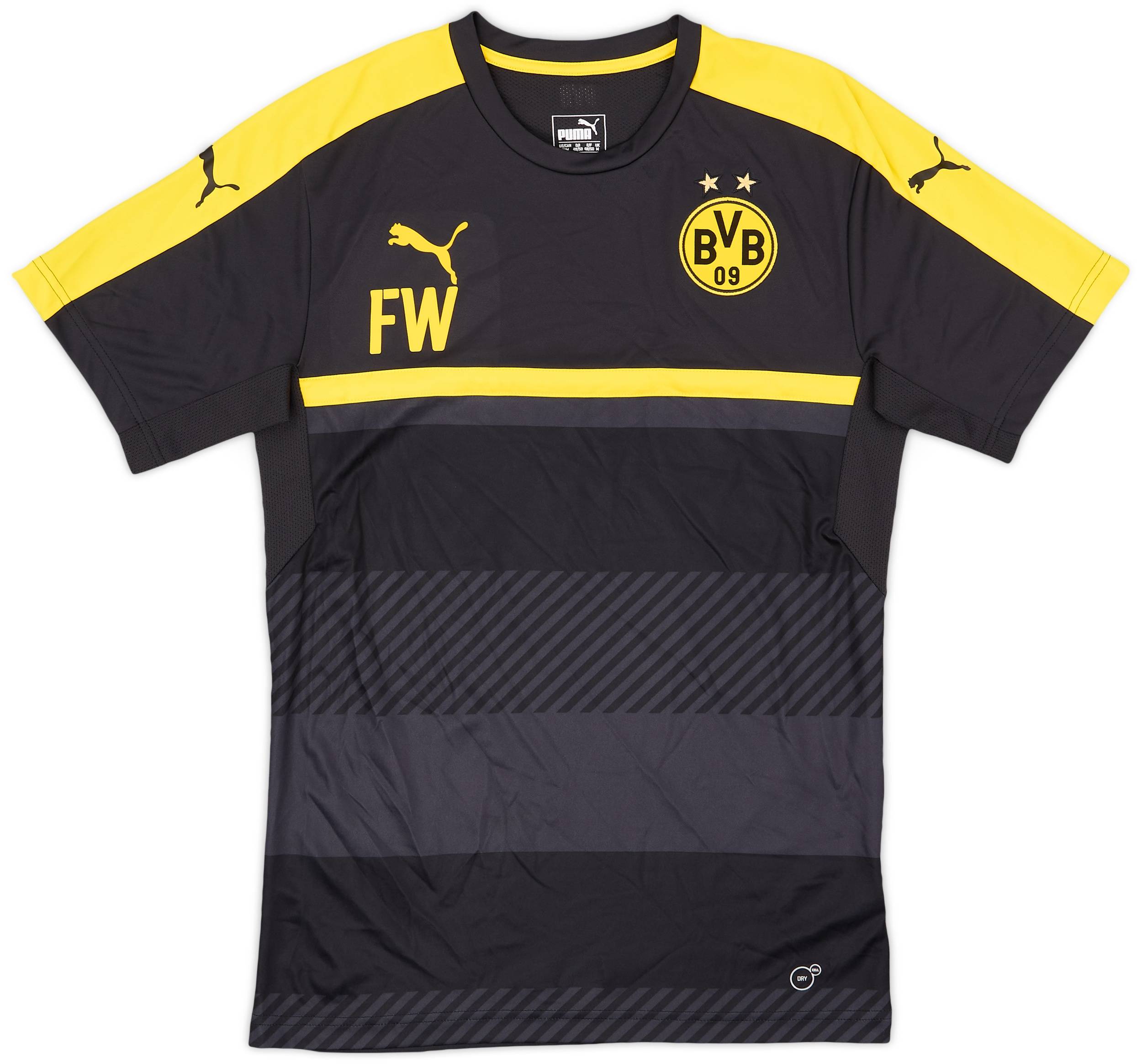 2016-17 Borussia Dortmund Staff Issue Training Shirt 'FW' - 10/10 - (M)