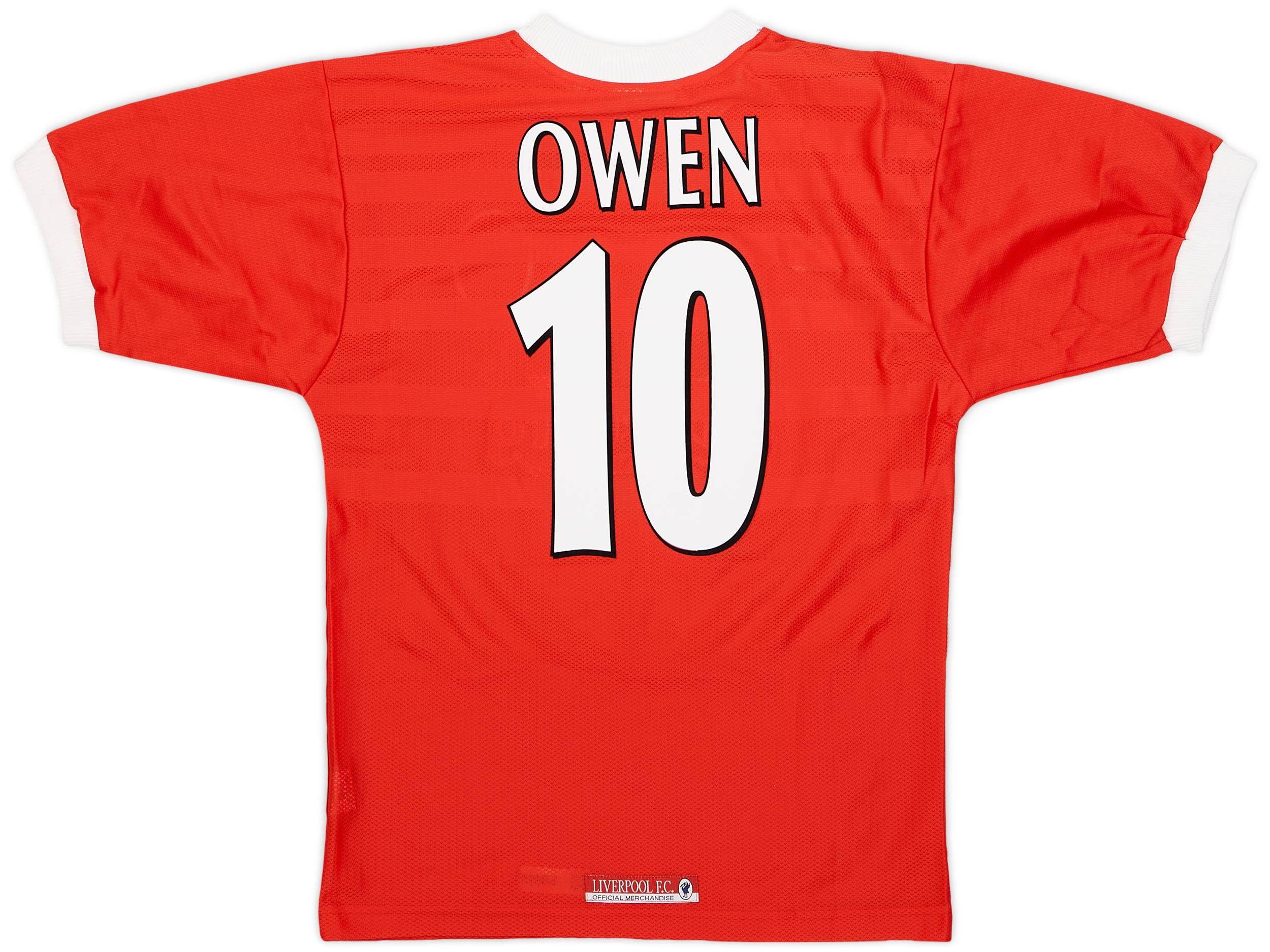 1998-00 Liverpool Home Shirt Owen #10 - 9/10 - (S)