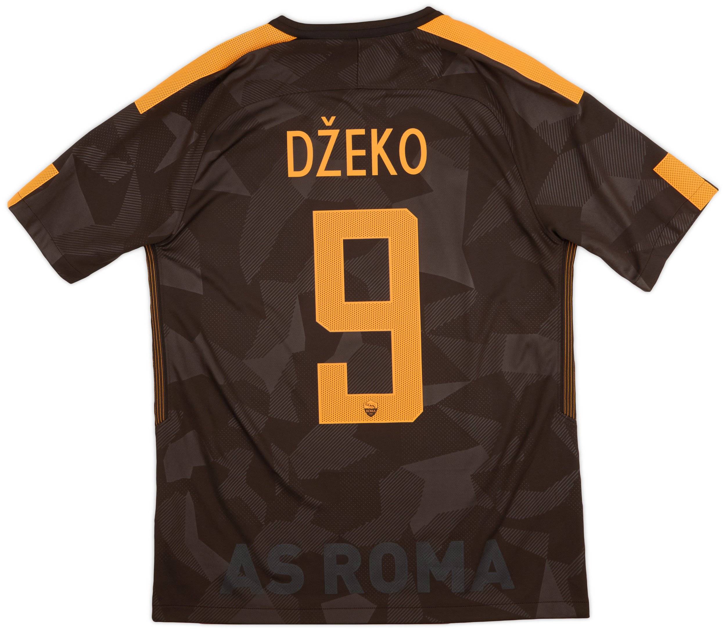 2017-18 Roma Third Shirt Dzeko #9 - 9/10 - (M)