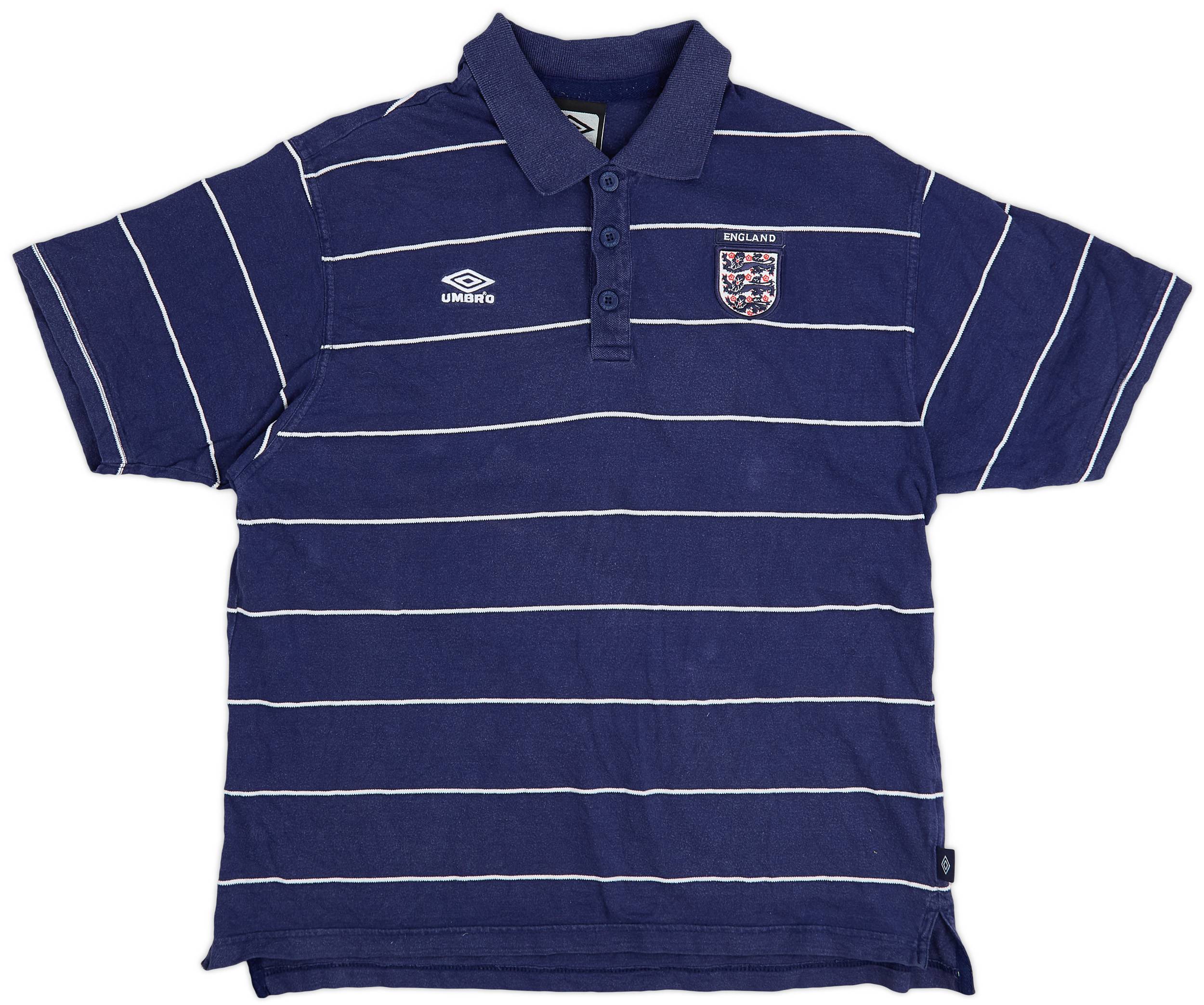 2002-03 England Umbro Polo Shirt - 6/10 - (L)
