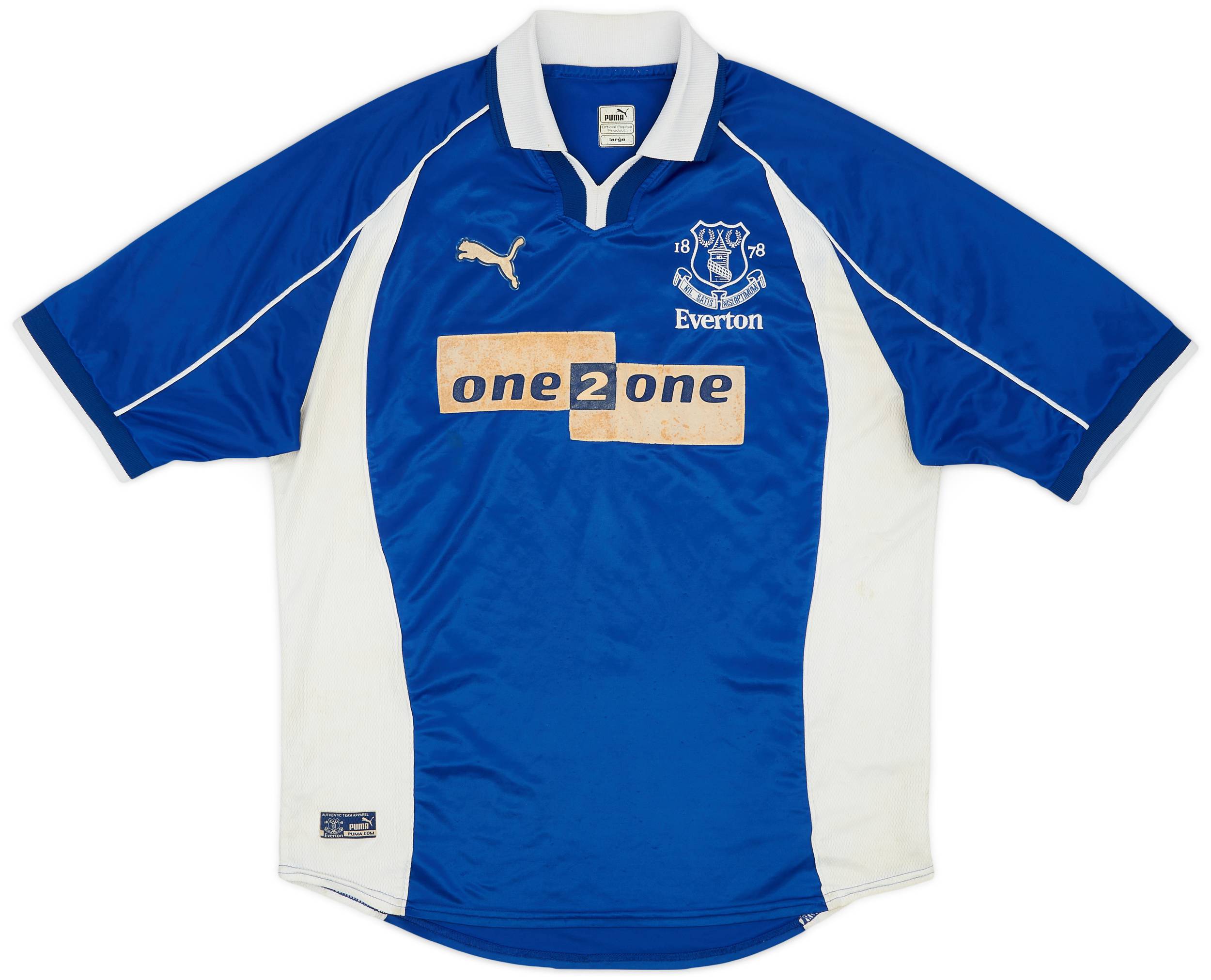 2000-02 Everton Home Shirt - 5/10 - (L)