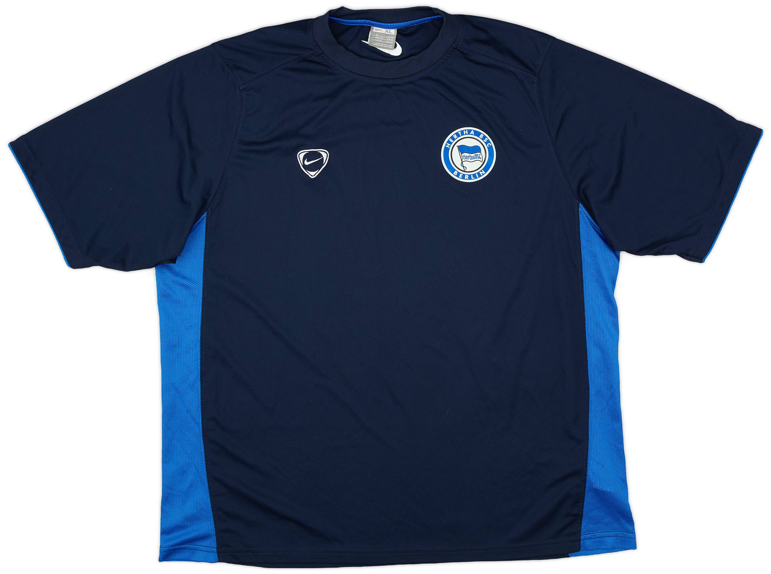 2002-04 Hertha Berlin Nike Training Shirt - 9/10 - (XL)