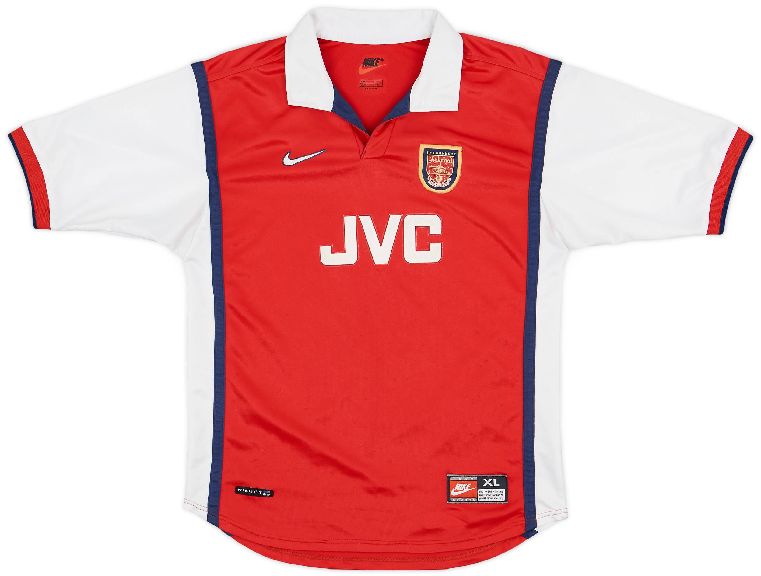 Nike Arsenal JVCアーセナル 1998 - 99サイズL Nike Arsenal JVCアーセナル 1998 - 99サイズL