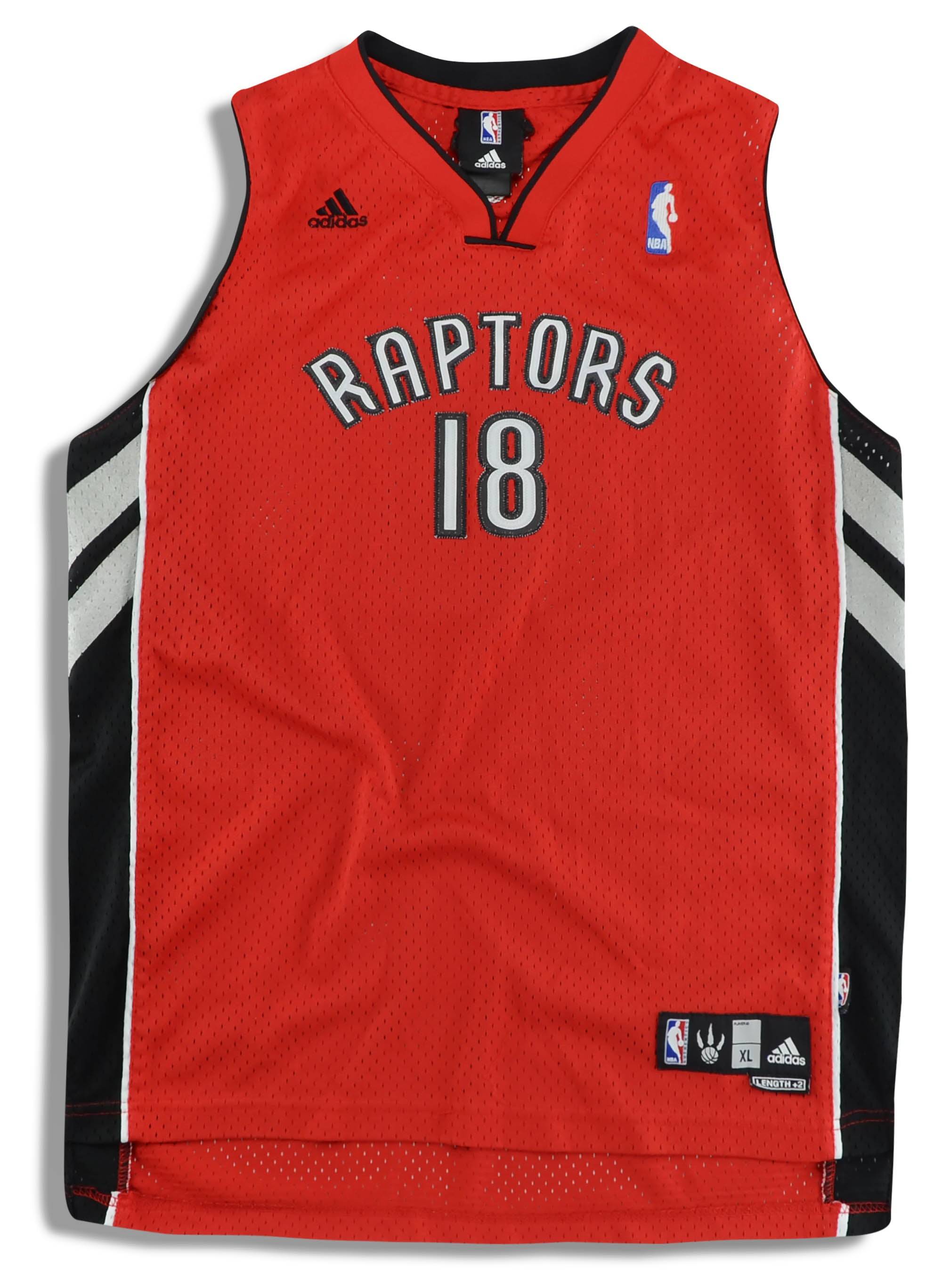 2006-09 Toronto Raptors Parker #18 adidas Swingman Jersey (Away) Y