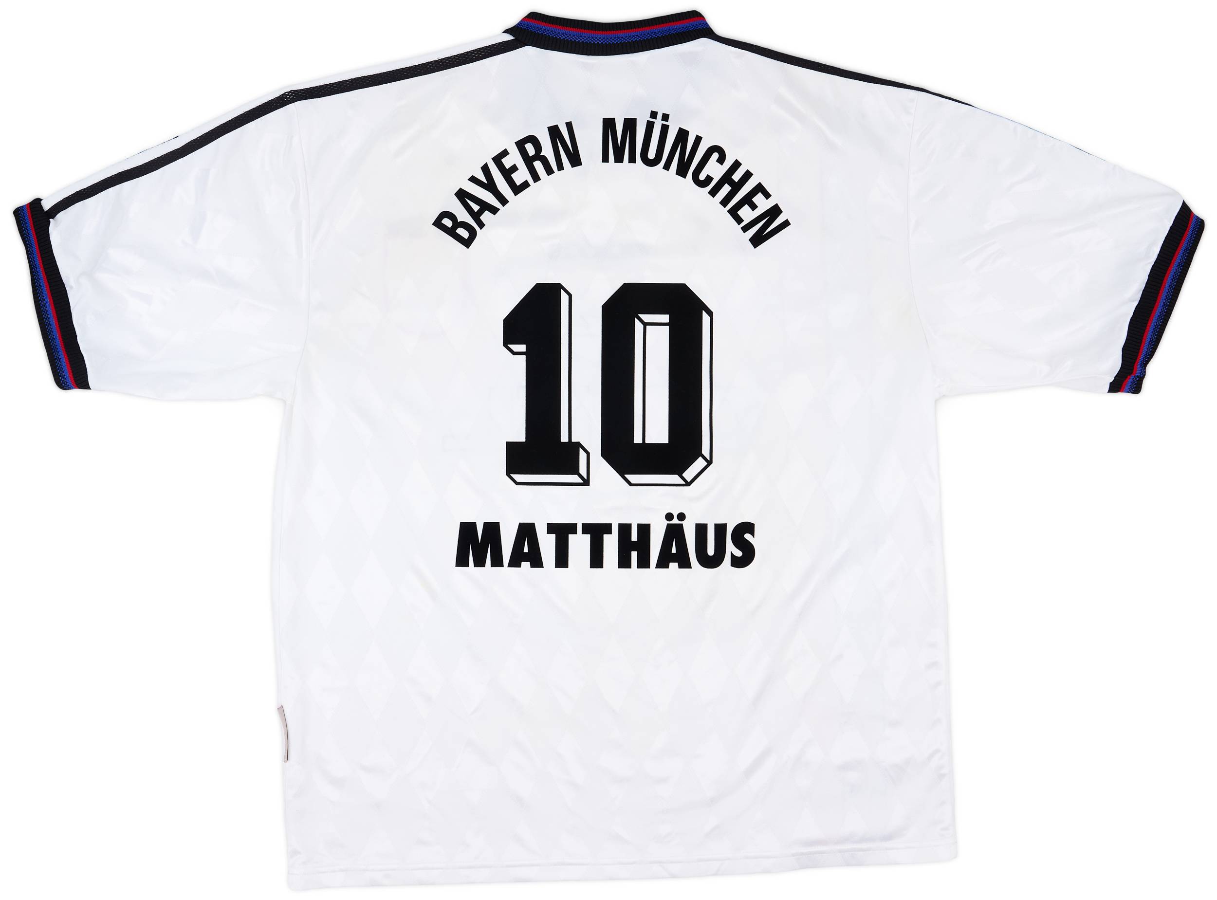 1996-98 Bayern Munich Away Shirt Matthaus #10 - 6/10 - (XL)