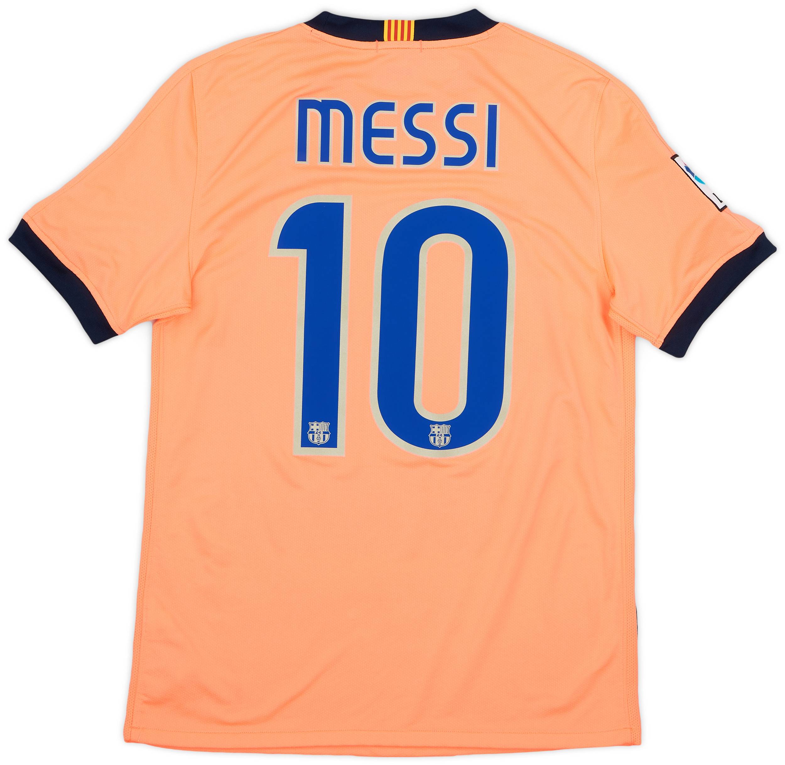 2009-10 Barcelona Away Shirt Messi #10 - 9/10 - (S)