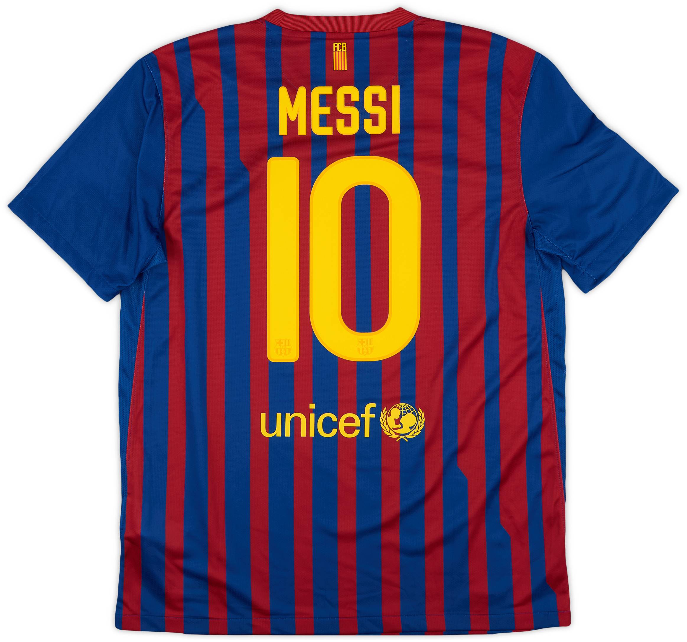 2011-12 Barcelona Home Shirt Messi #10 (L)