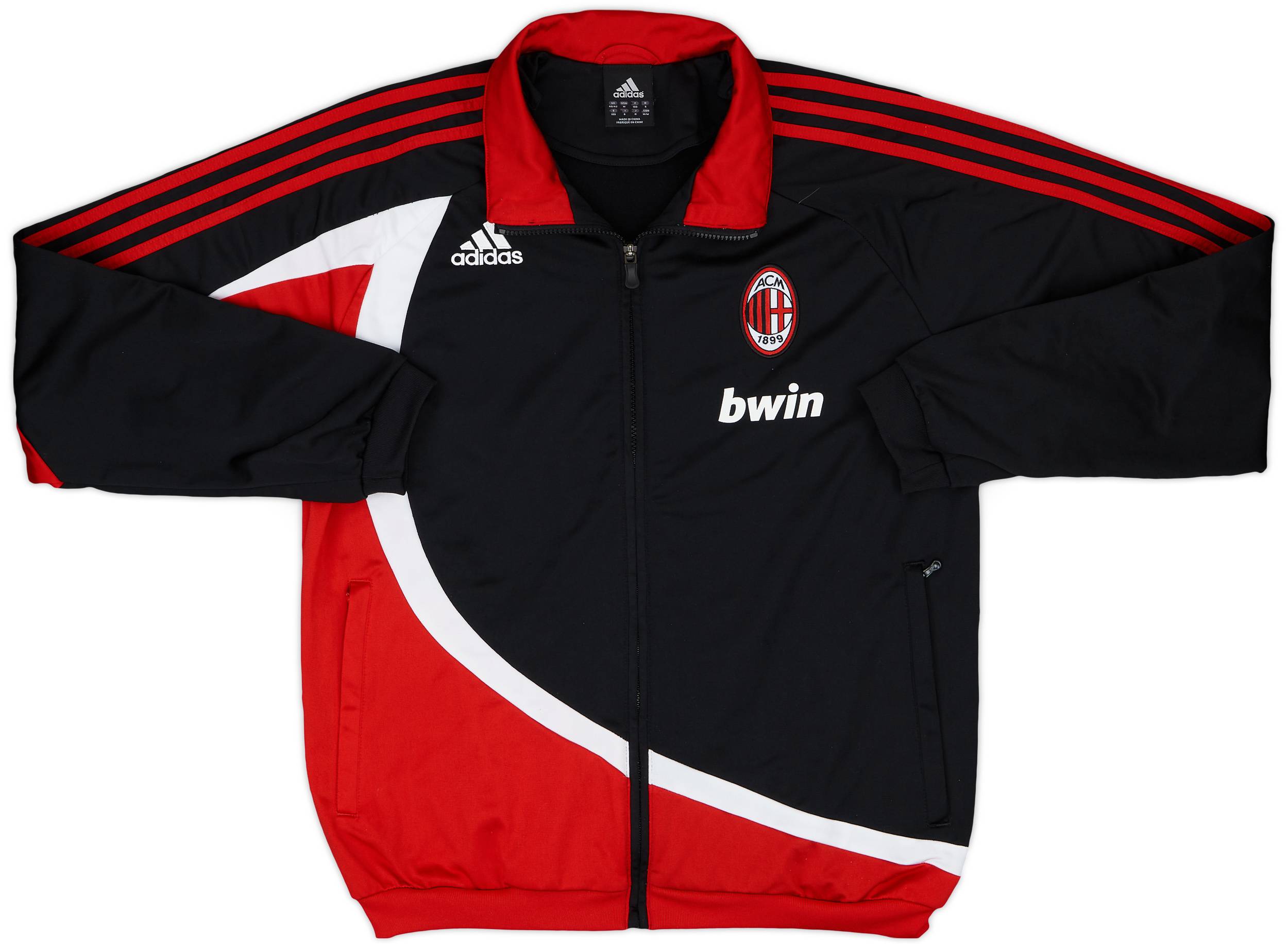 2008-09 AC Milan adidas Track Jacket - 8/10 - (M/L)