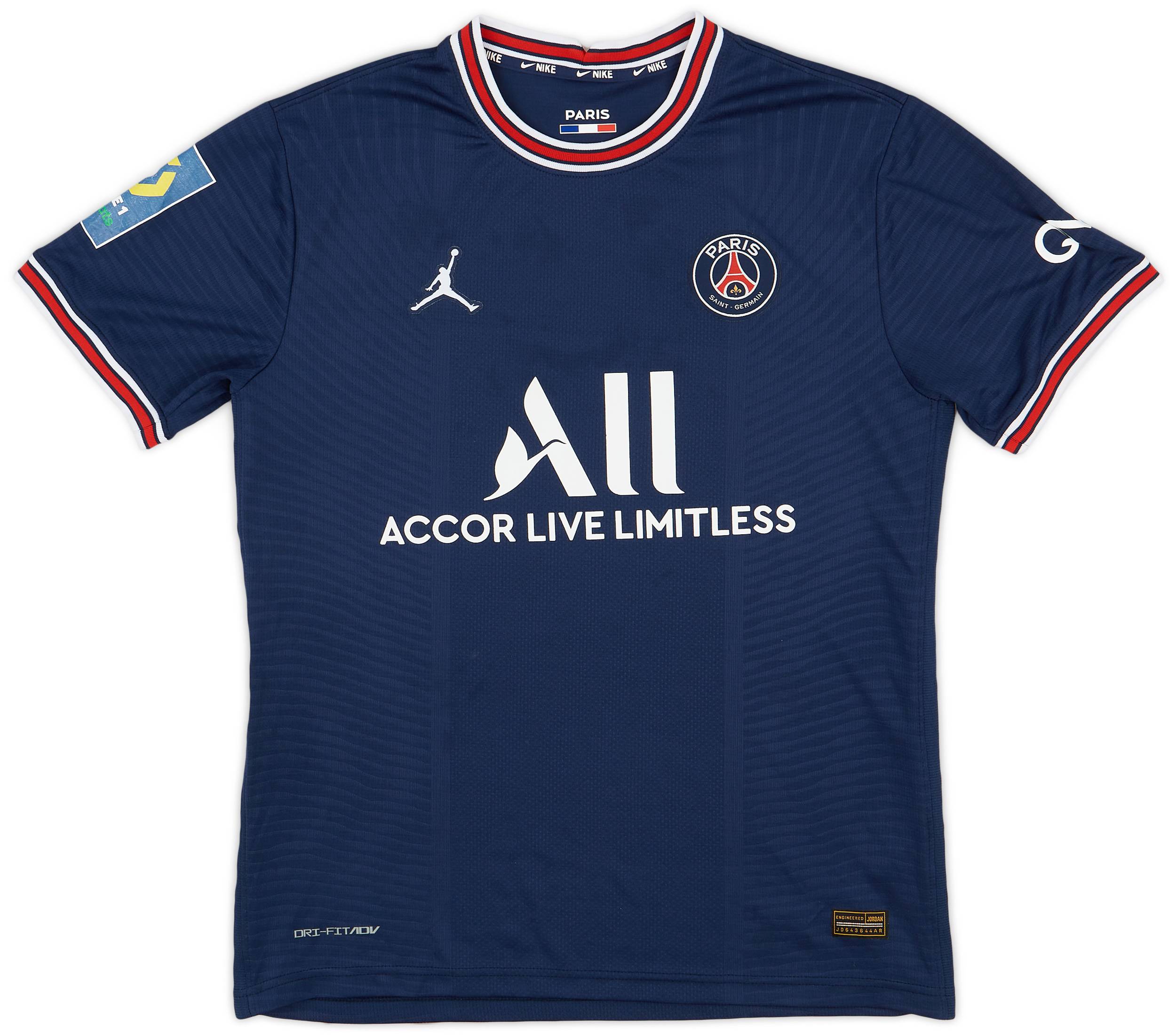 【一部予約販売】 Saint-Germain Paris 2021-22 Authentic (M) - 7/10 - Shirt Home トップス