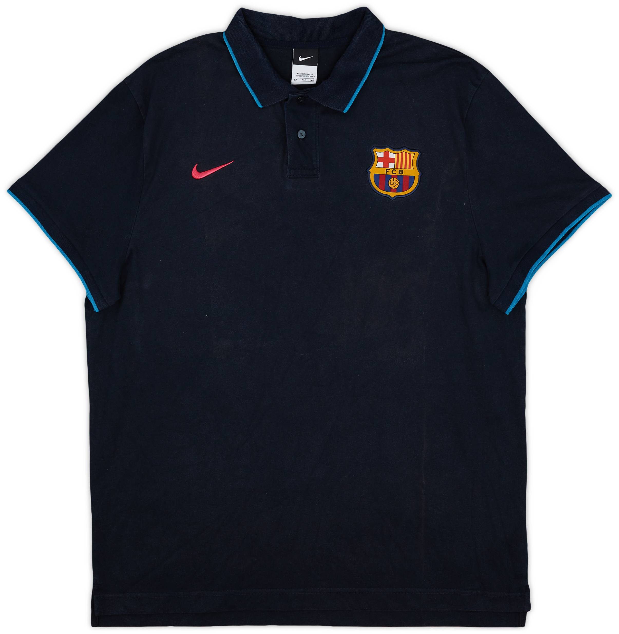 2010-11 Barcelona Nike Polo Shirt - 8/10 - (XXL)
