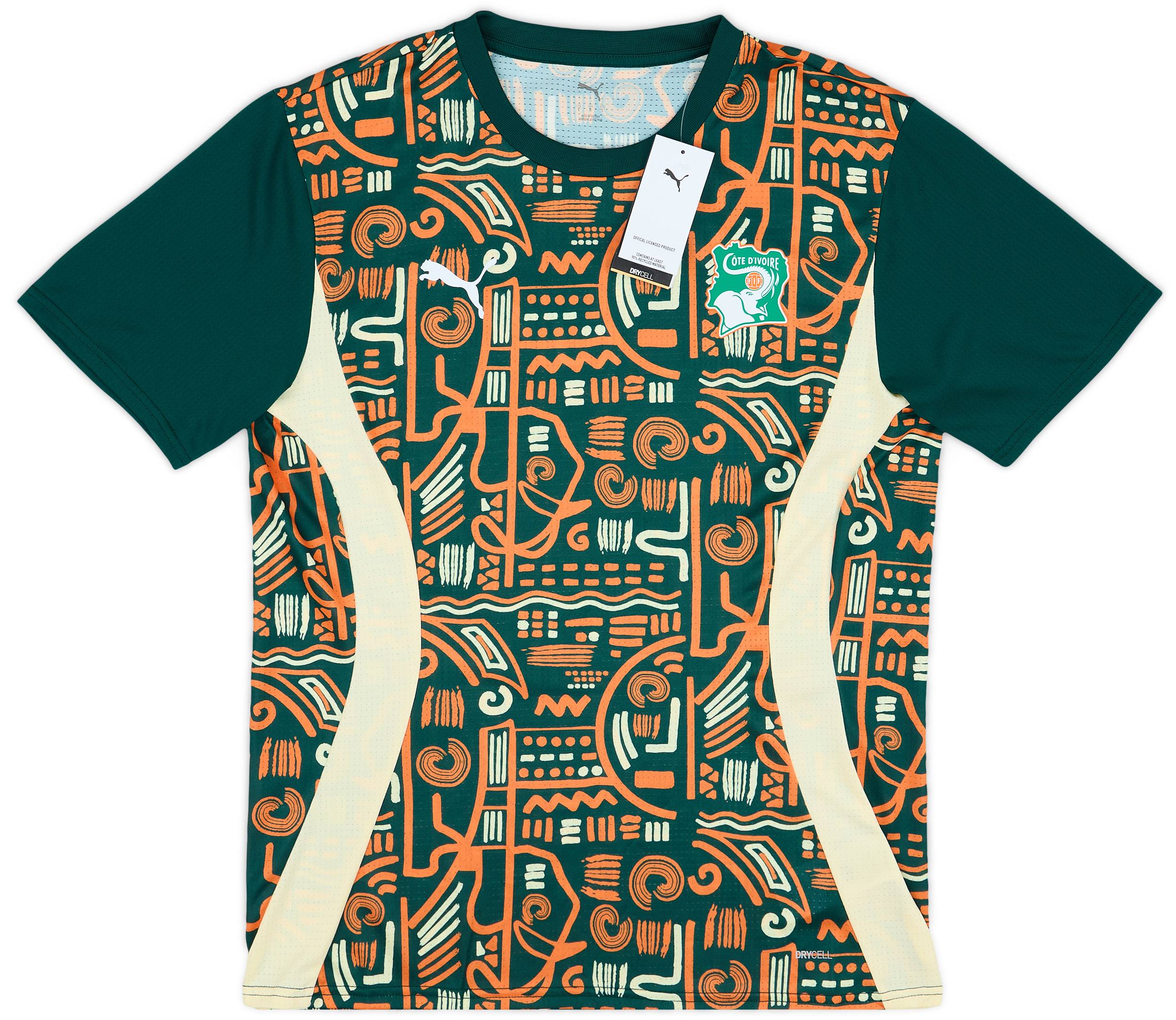 2024-25 Ivory Coast Puma Pre-Match Shirt
