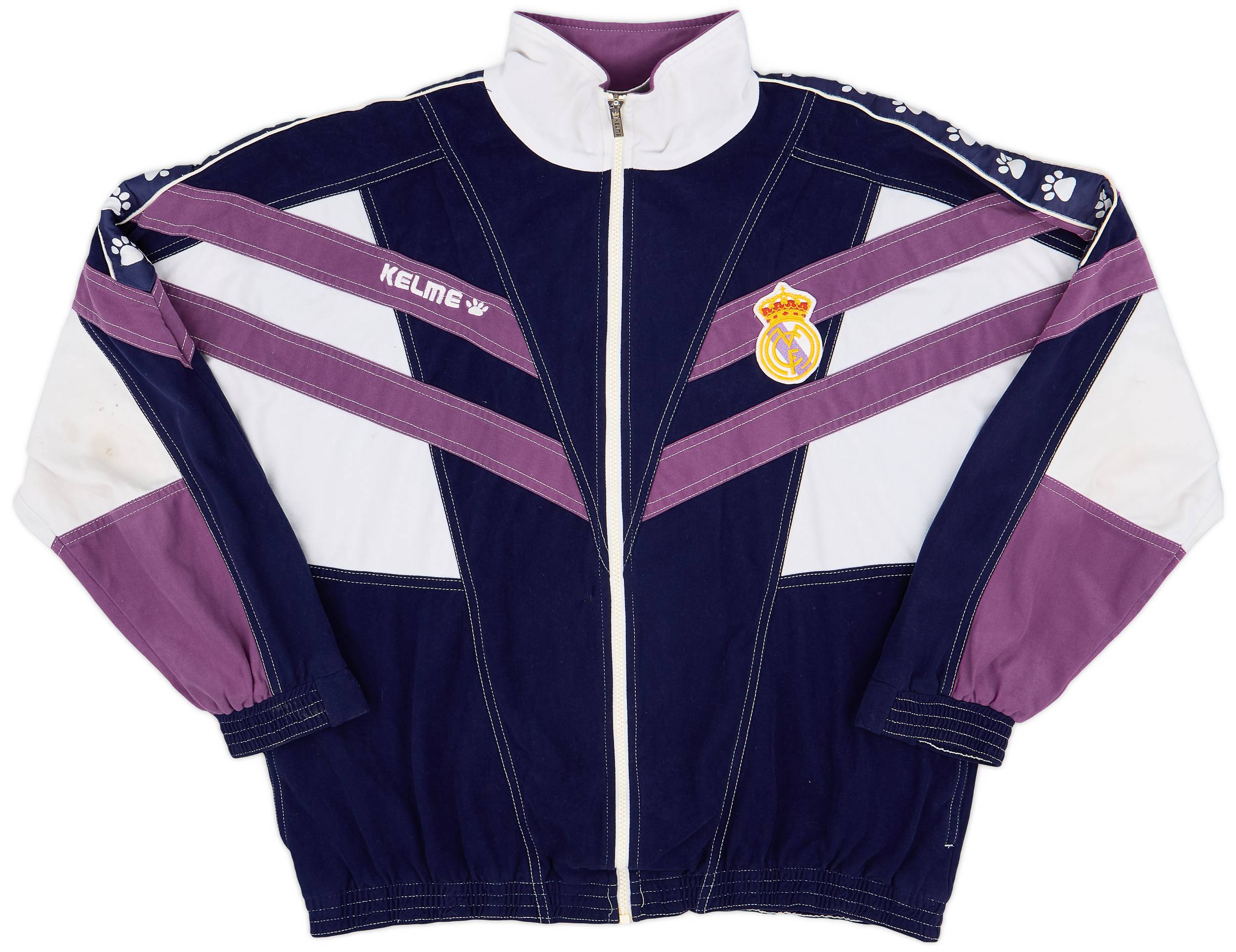 1997-98 Real Madrid Kelme Track Jacket - 7/10 - (L)