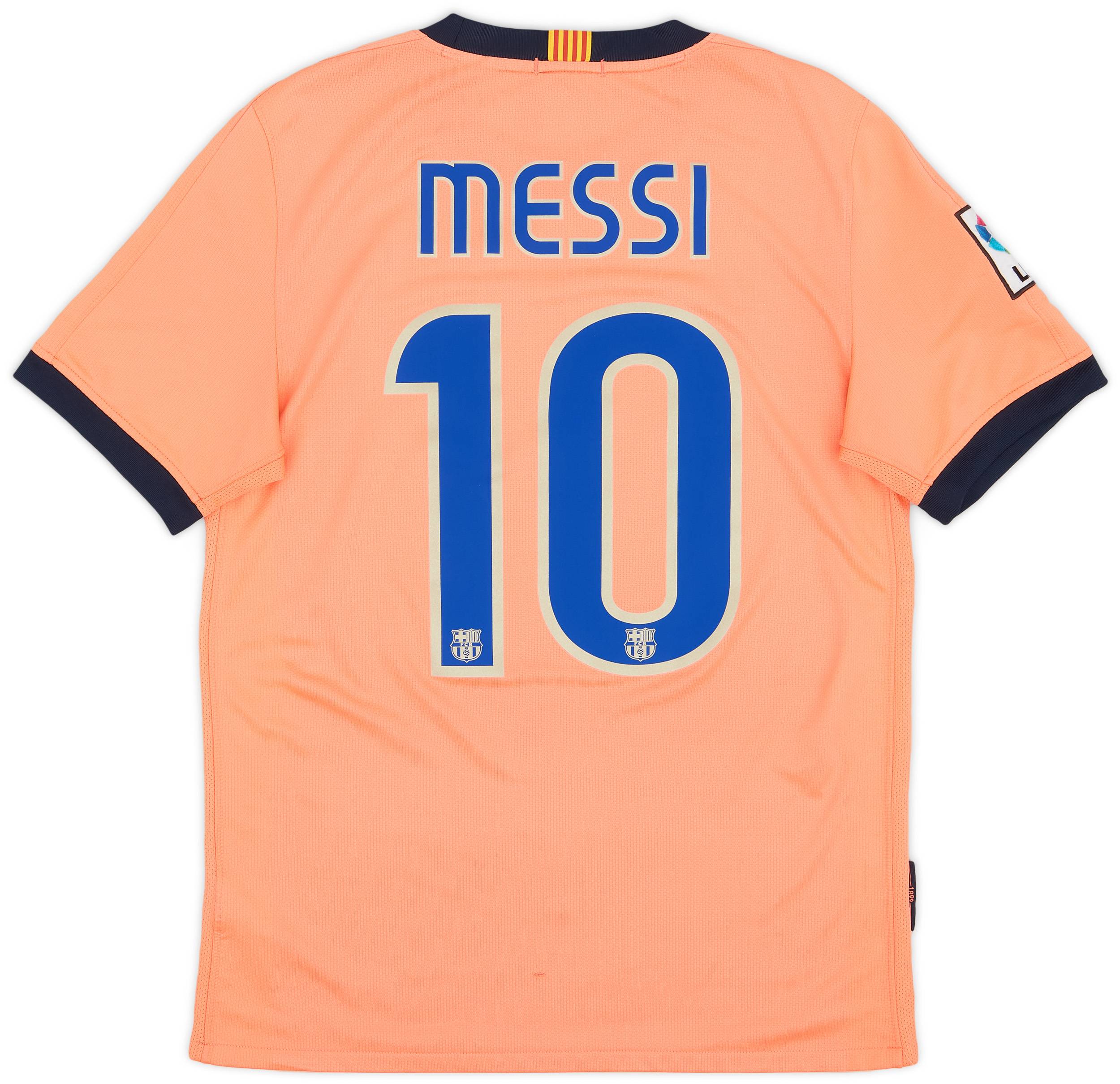 2009-10 Barcelona Away Shirt Messi #10 - 6/10 - (S)