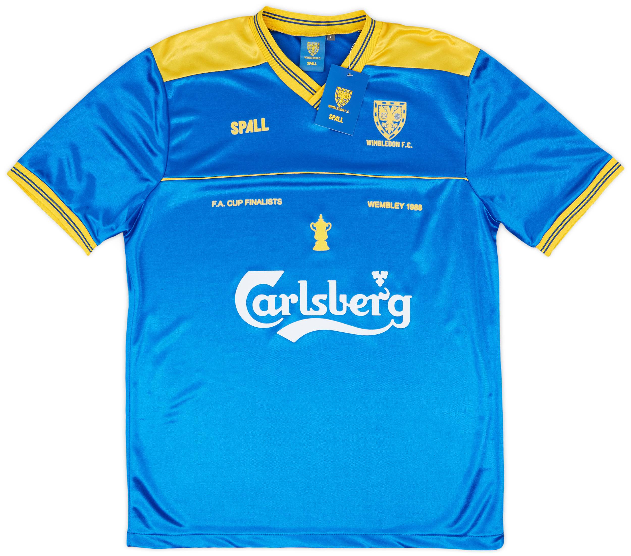 1988 Wimbledon Spall Reissue Home 'FA Cup Final' Shirt