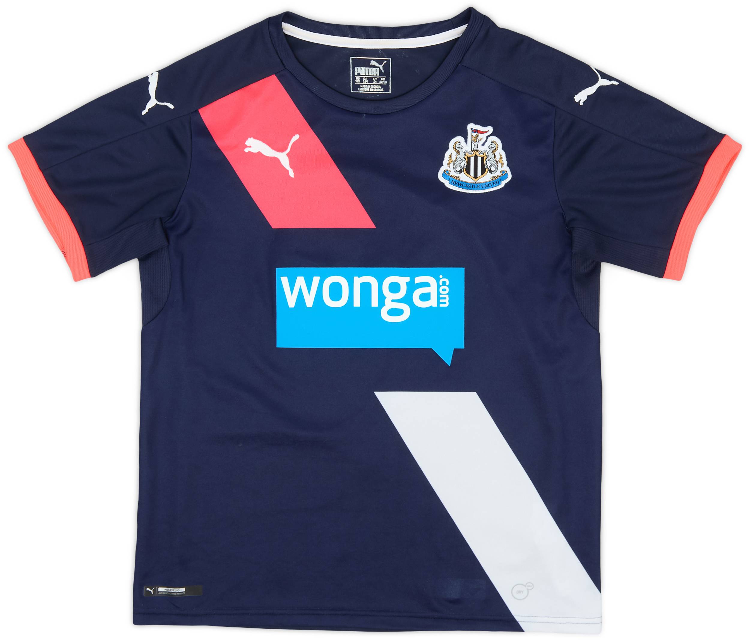 2015-16 Newcastle Third Shirt - 8/10 - (L.Boys)