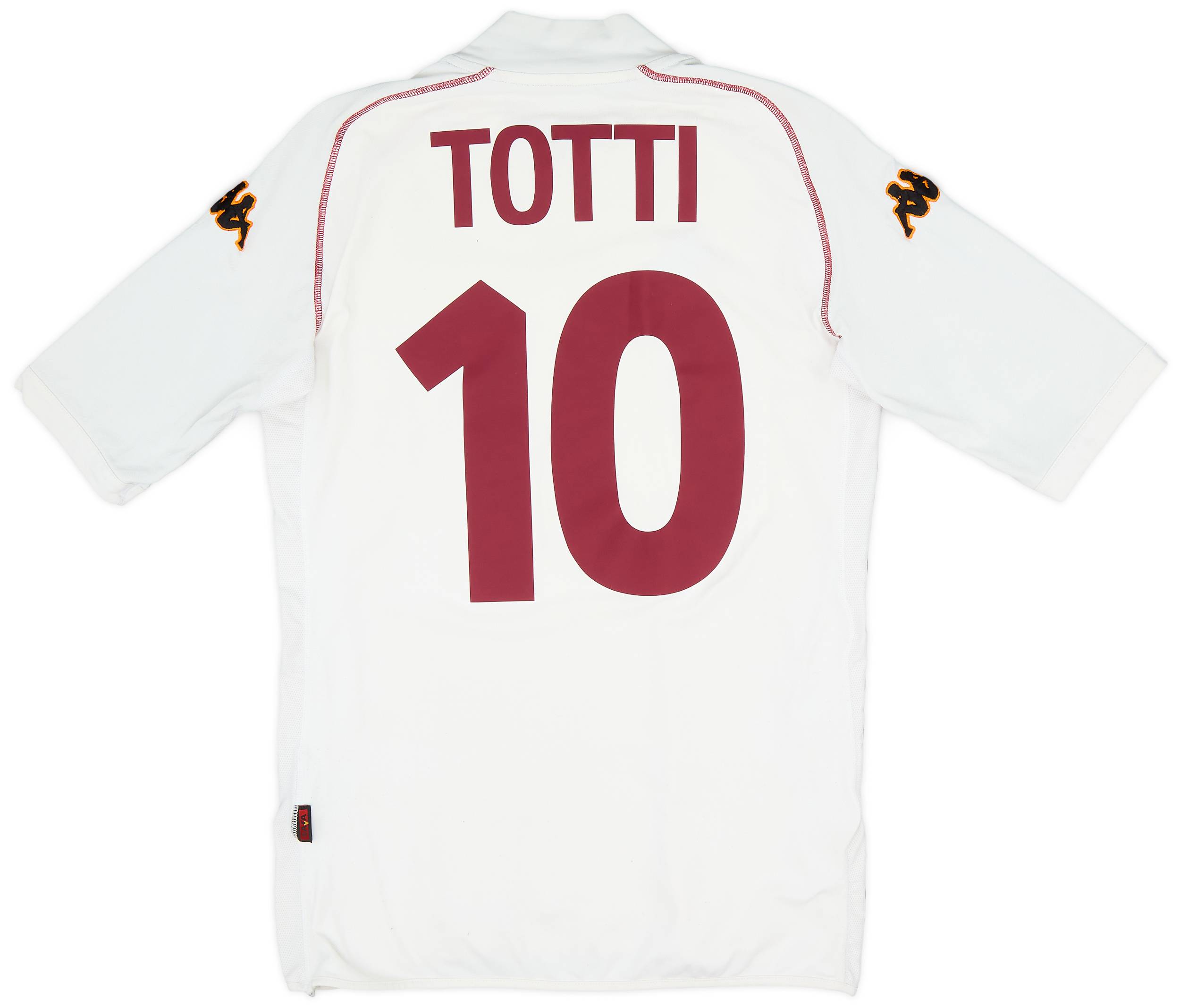 2002-03 Roma Away Shirt Totti #10 - 6/10 - (S)