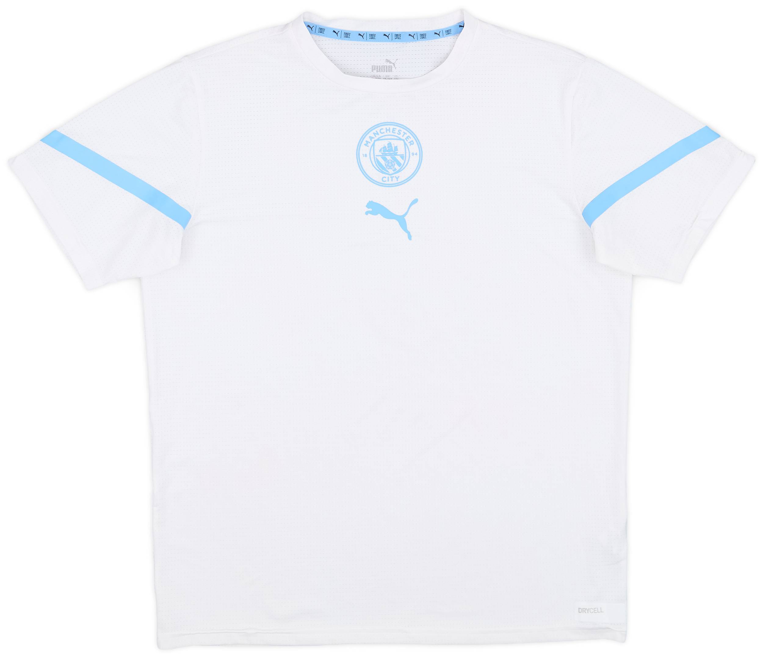 2020-21 Manchester City Puma Training Shirt - 9/10 - (XL.Boys)
