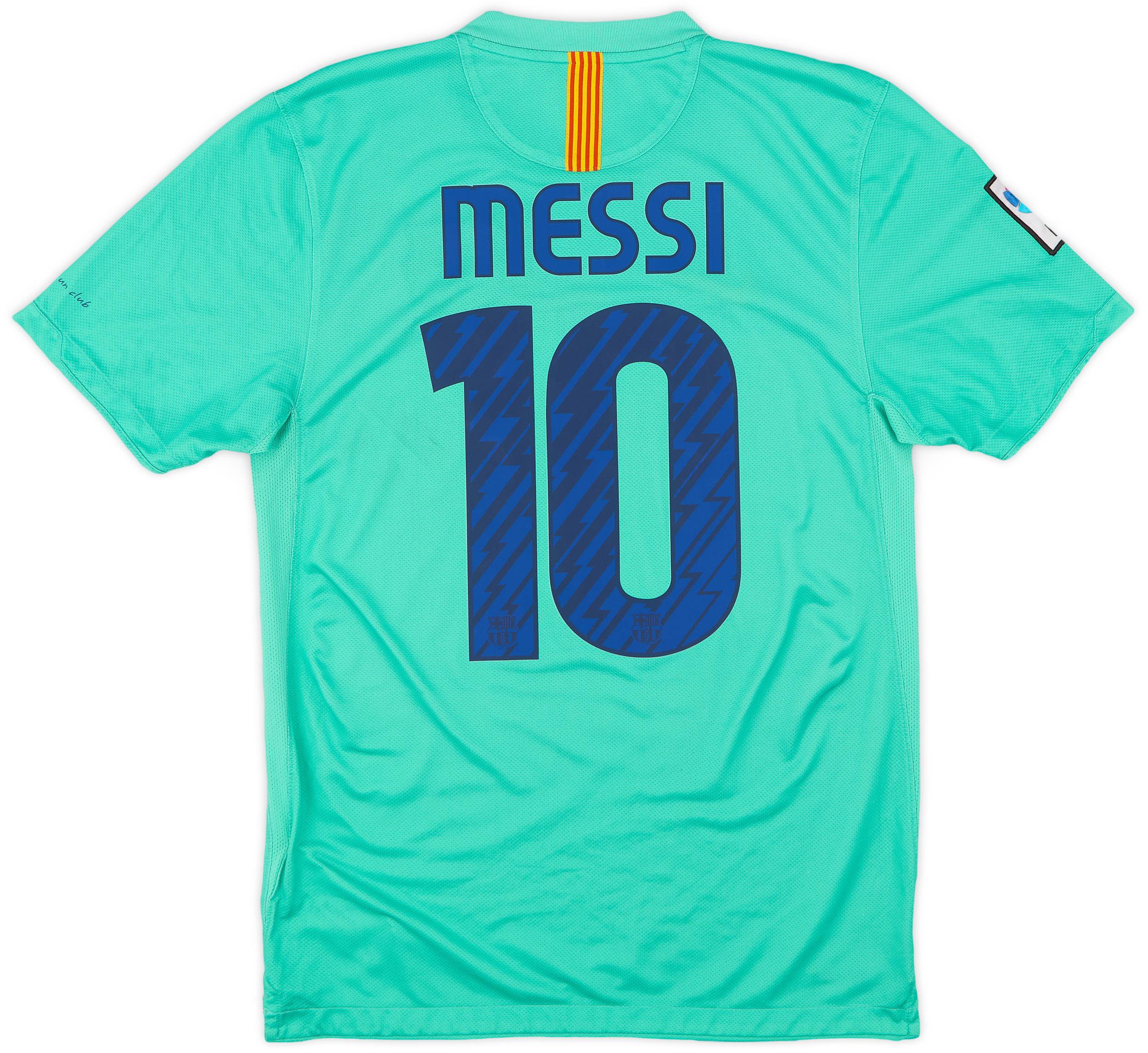 2010-11 Barcelona Away Shirt Messi #10 - 6/10 - (S)