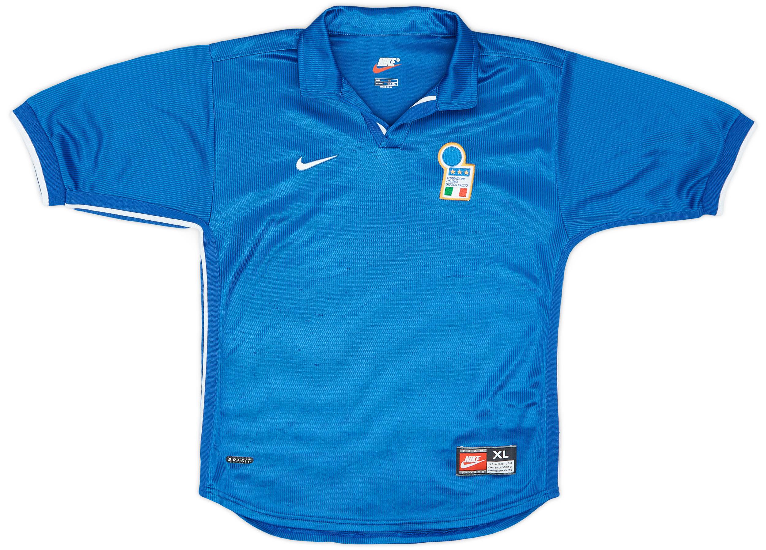 1997-98 Italy Home Shirt - 8/10 - (XL.Boys)
