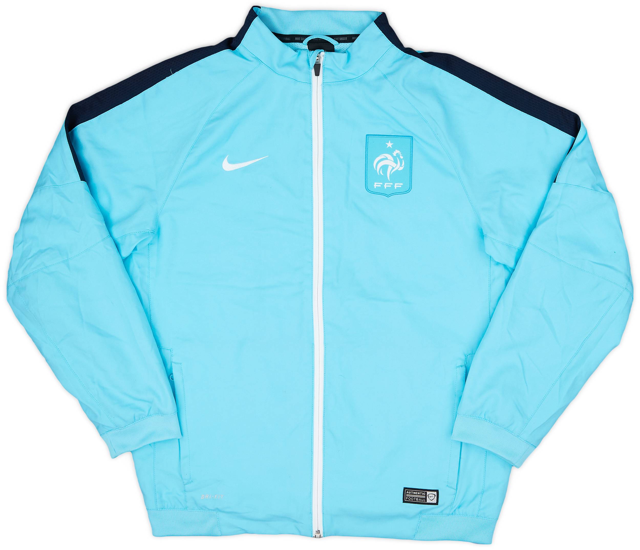 2015-16 France Nike Track Jacket - 7/10 - (XL.Boys)