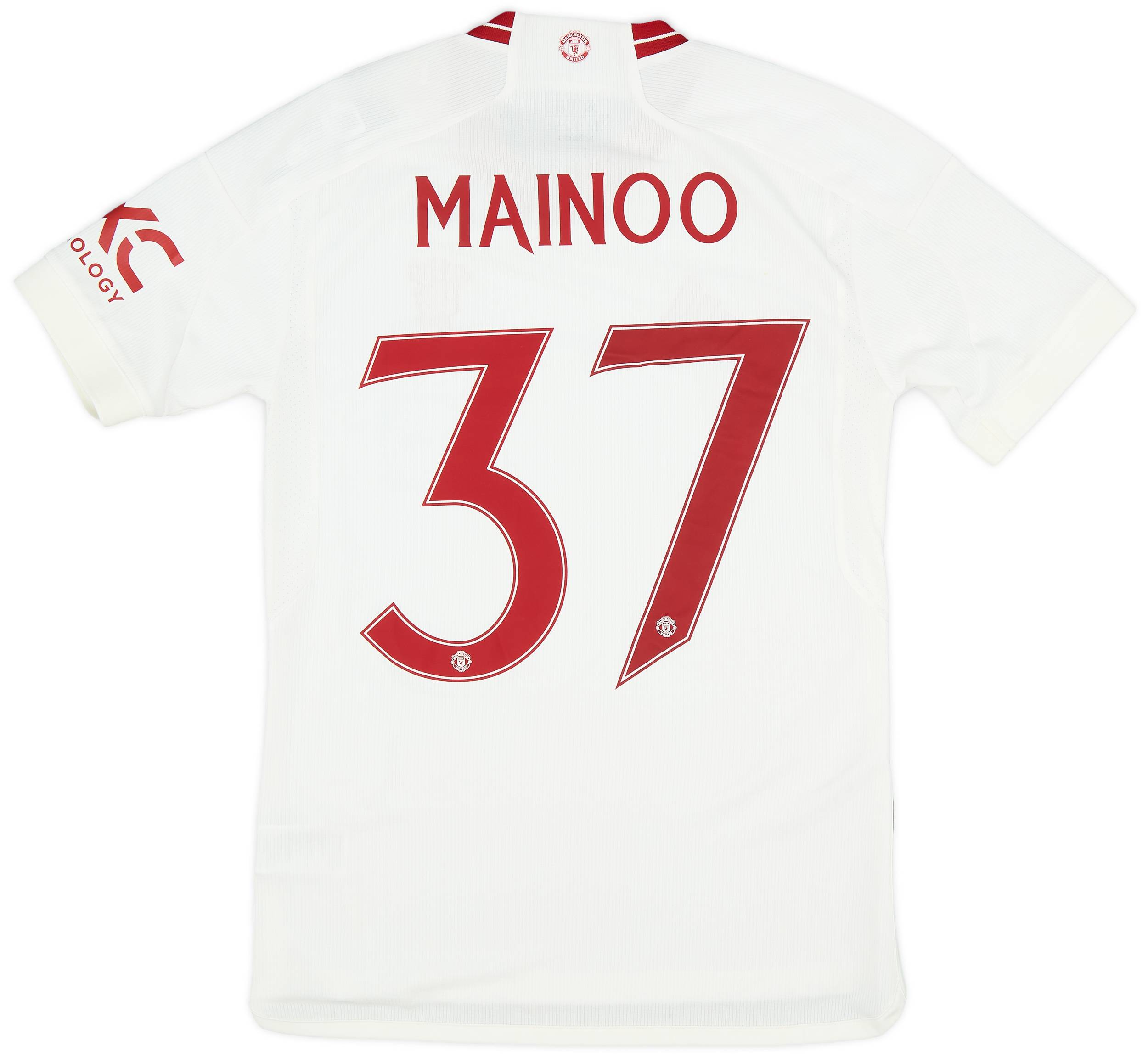マンチェスターユナイテッド　MAINOO 37 2024-25 Manchester United Authentic Third L/S Shirt Mainoo #37