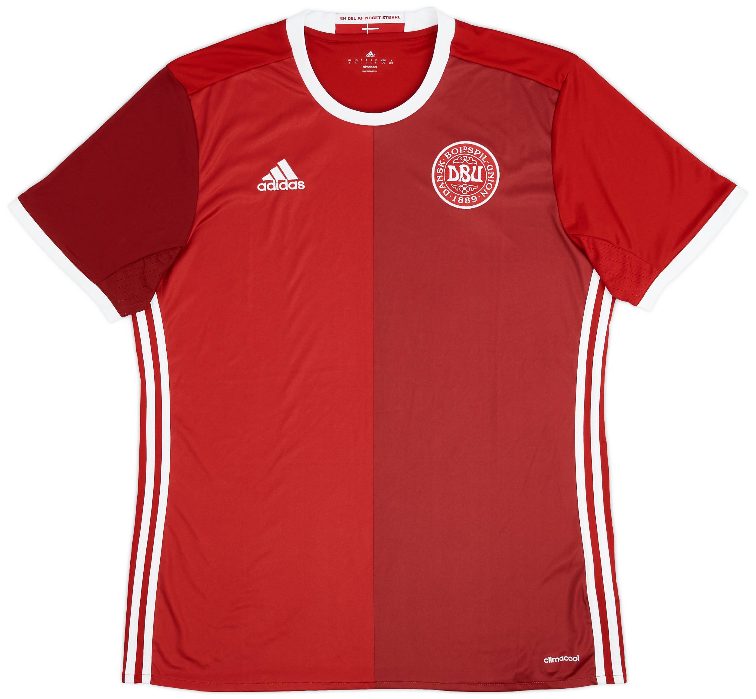 2015-16 Denmark Home Shirt - 10/10 - (L)
