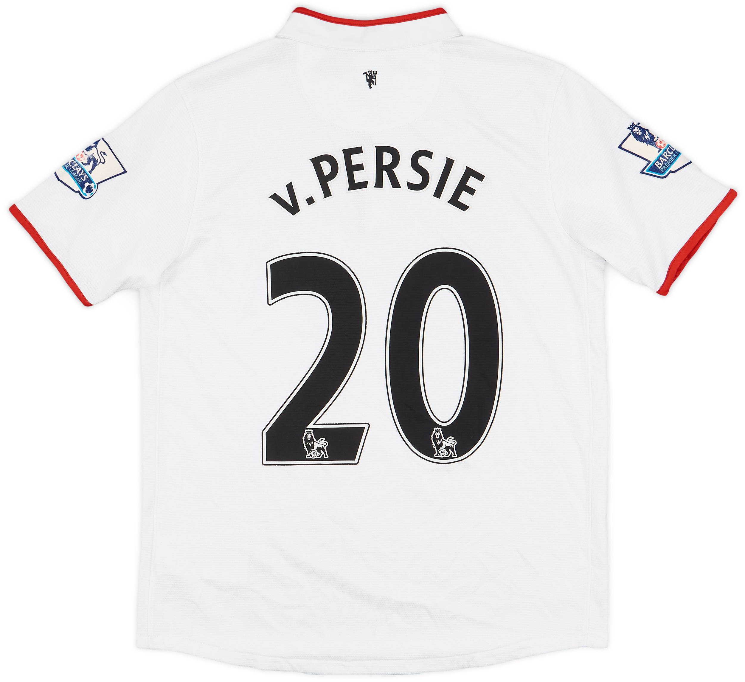 2012-14 Manchester United Away Shirt v. Persie #20 - 8/10 - (XL.Boys)