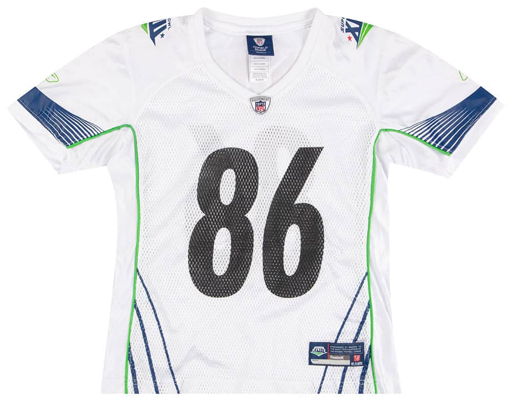 2009 Super Bowl XLIII Ward #86 Reebok Jersey Womens (S)