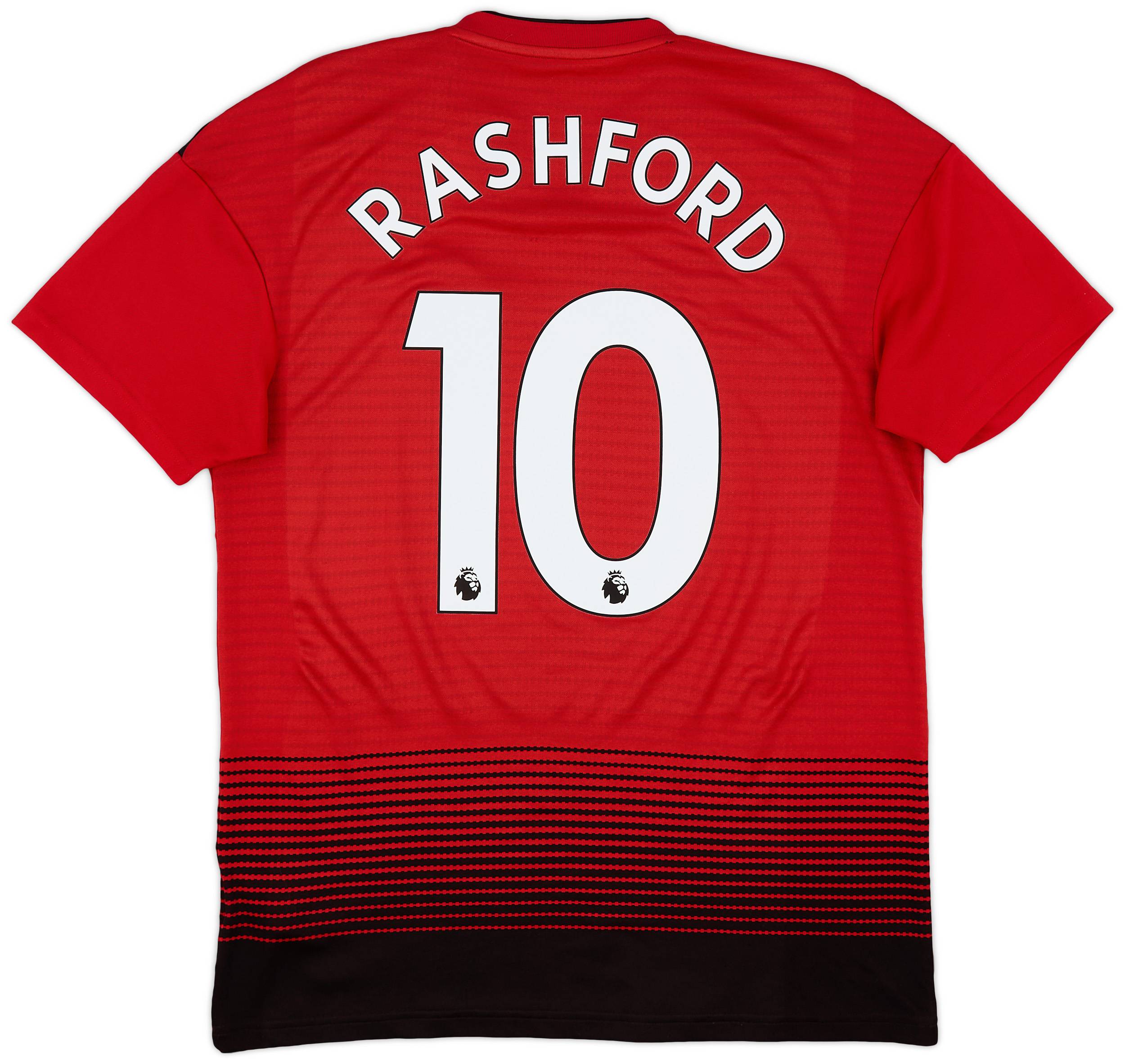 2018-19 Manchester United Home Shirt Rashford #10 - 6/10 - (M)