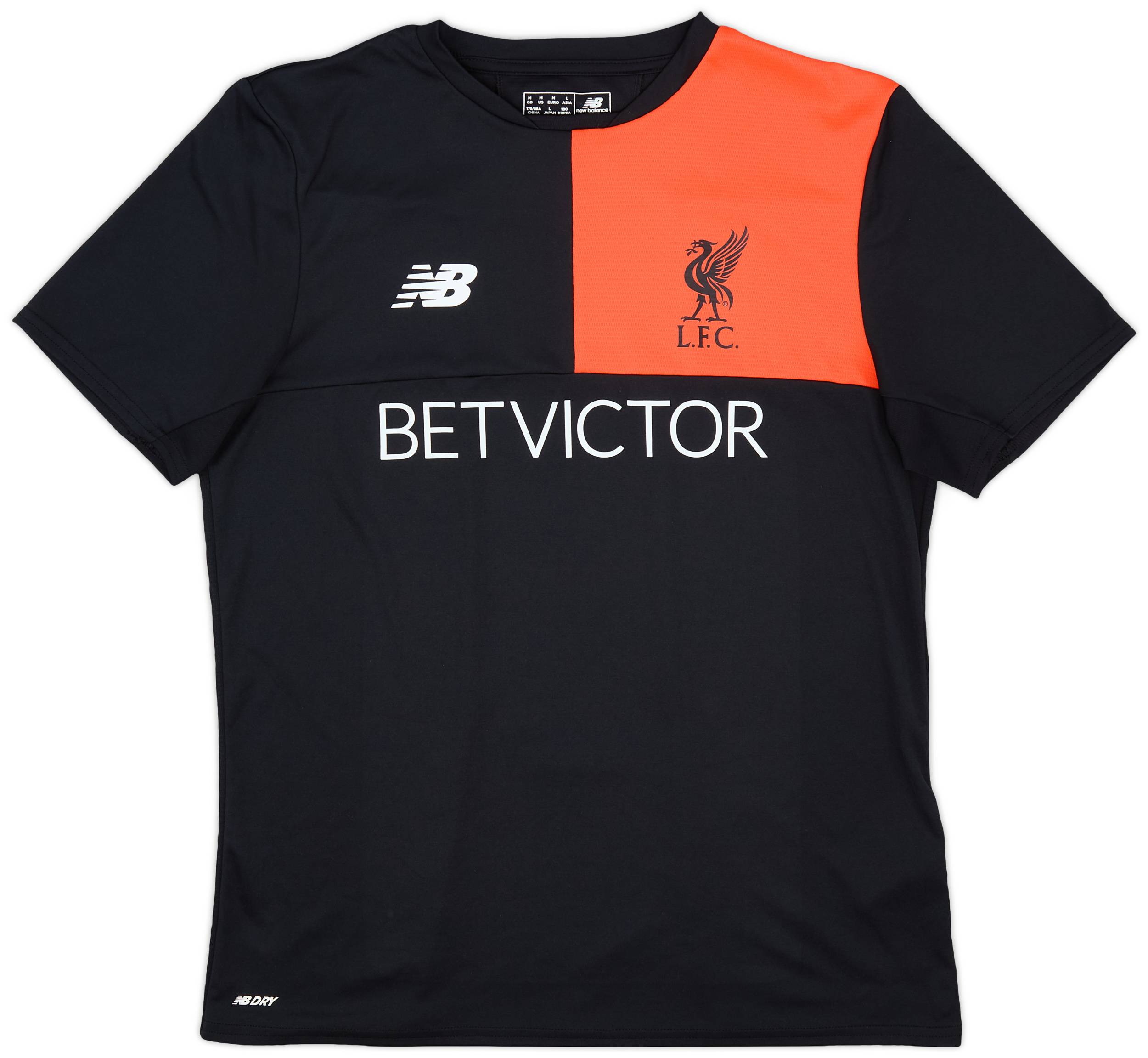 2016-17 Liverpool New Balance Training Shirt - 8/10 - (M)