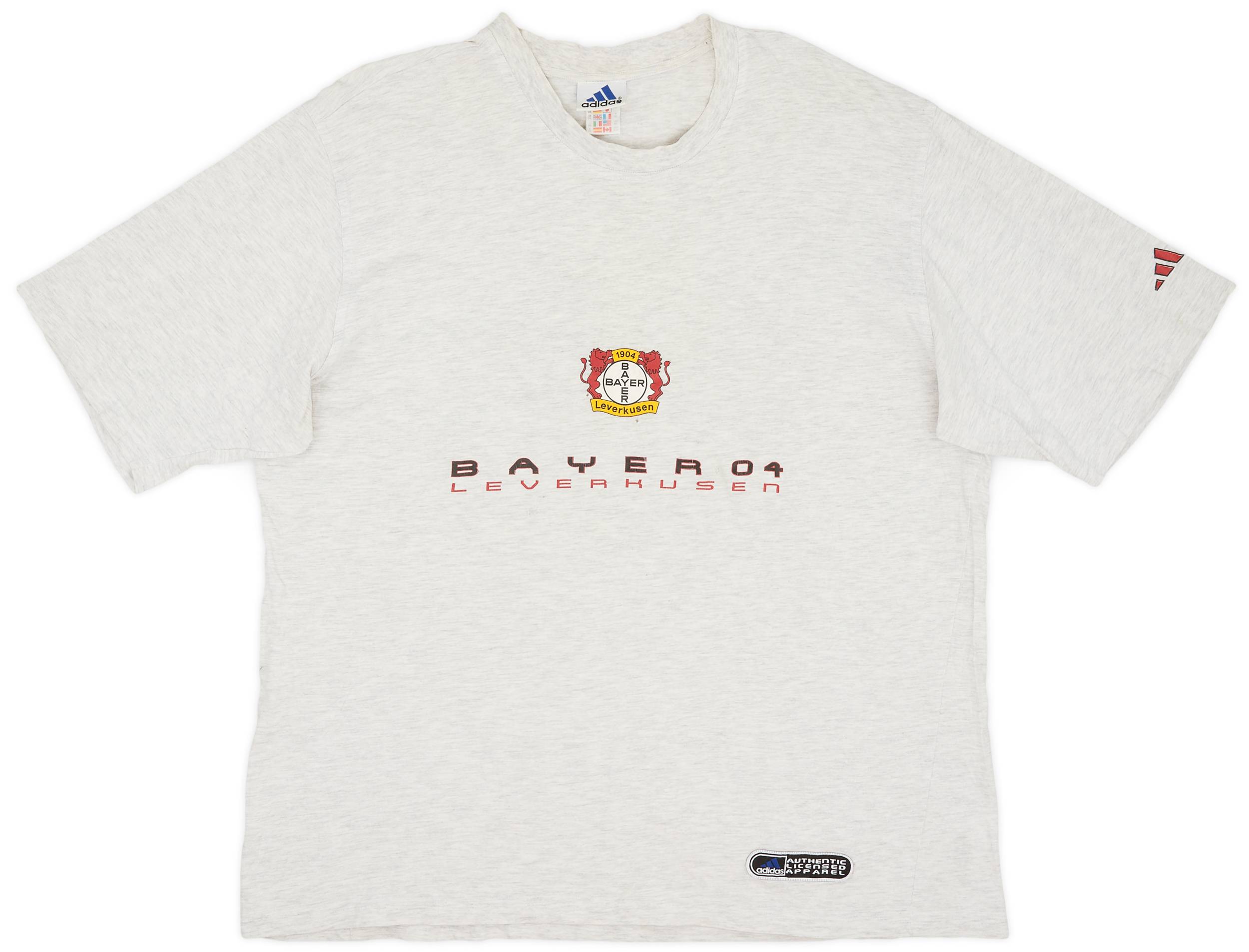 1999-00 Bayer Leverkusen adidas Cotton Tee - 4/10 - (XXL)