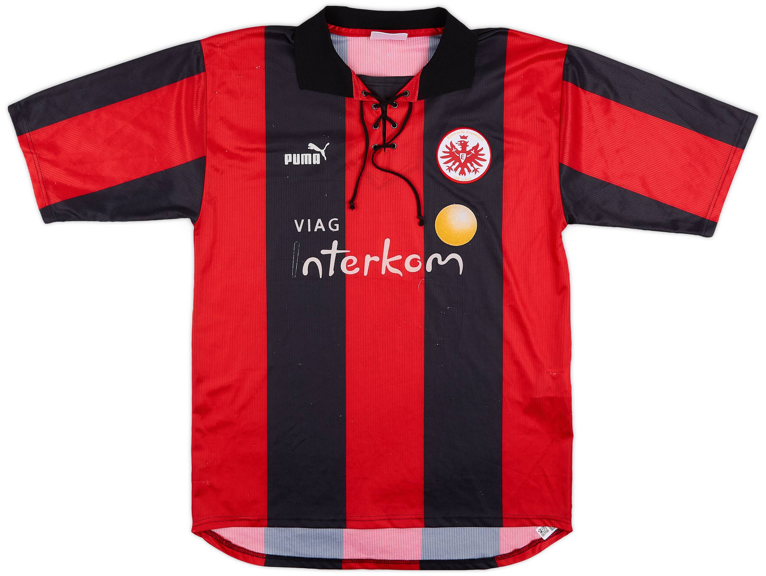 1999-00 Eintracht Frankfurt Centenary Home Shirt - 5/10 - (M)