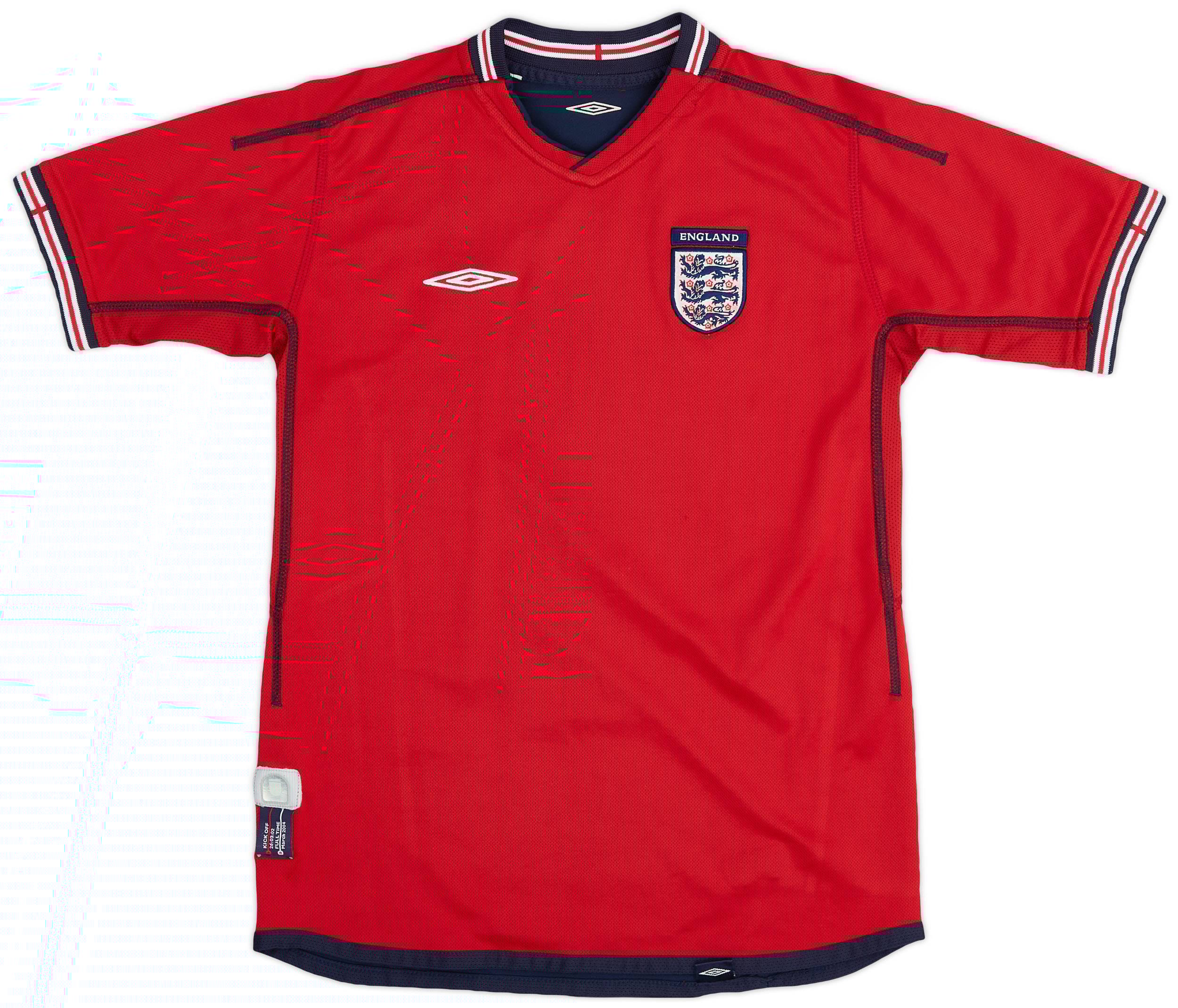 2002-04 England Away Shirt - 7/10 - (L.Boys)