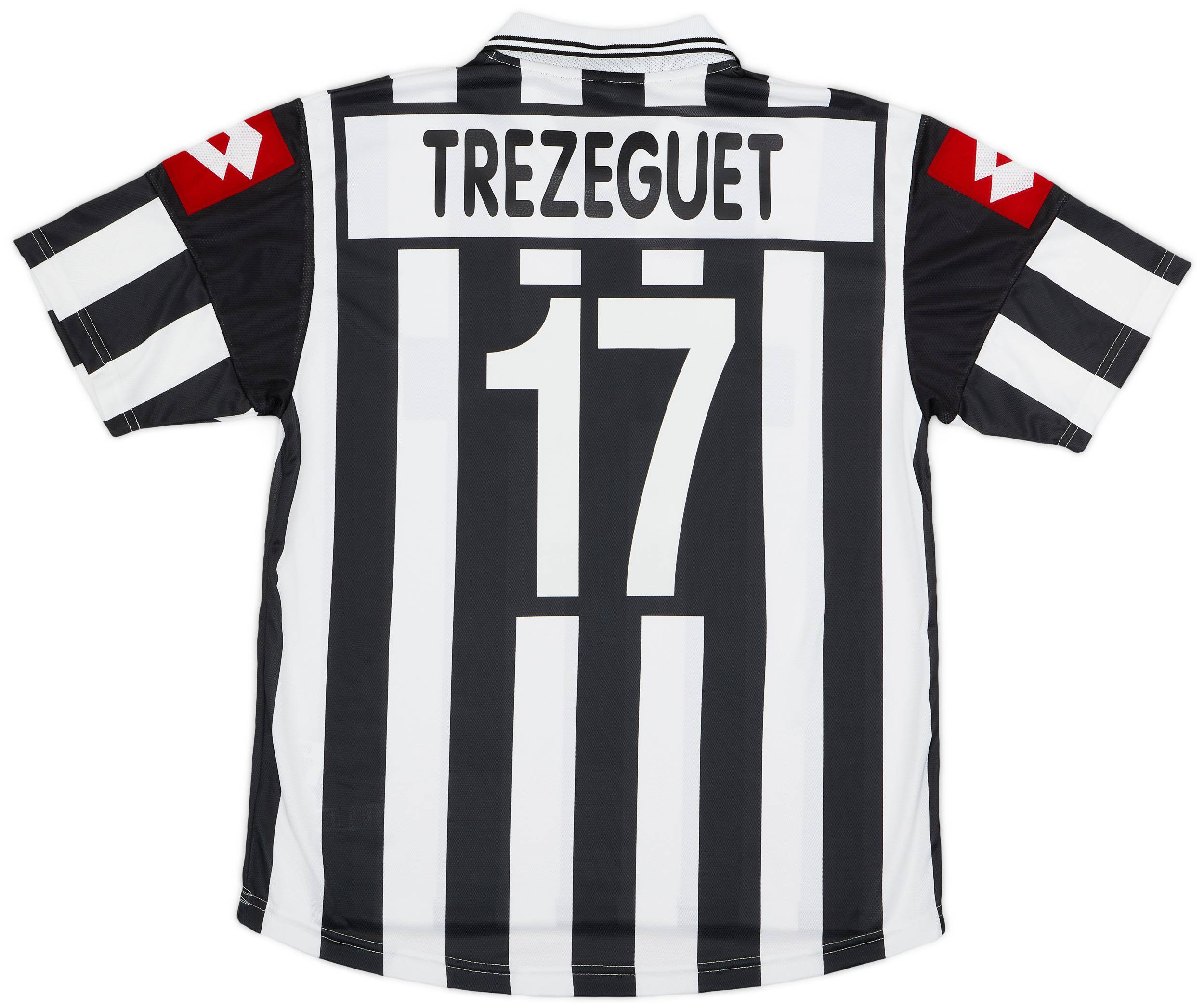 2001-02 Juventus Home Shirt Trezeguet #17 - 8/10 - (L)