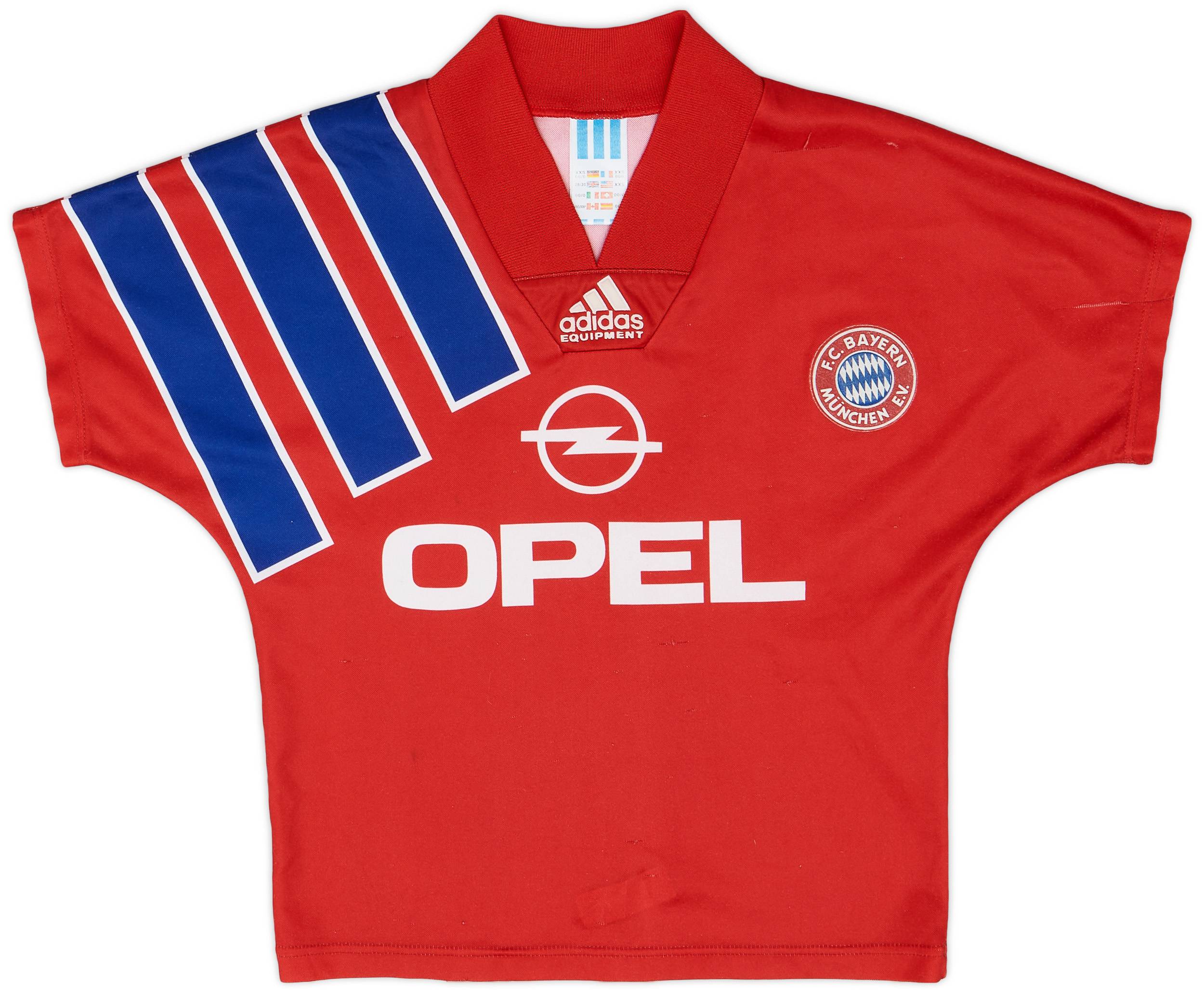 1991-93 Bayern Munich Home Shirt - 8/10 - (S.Boys)