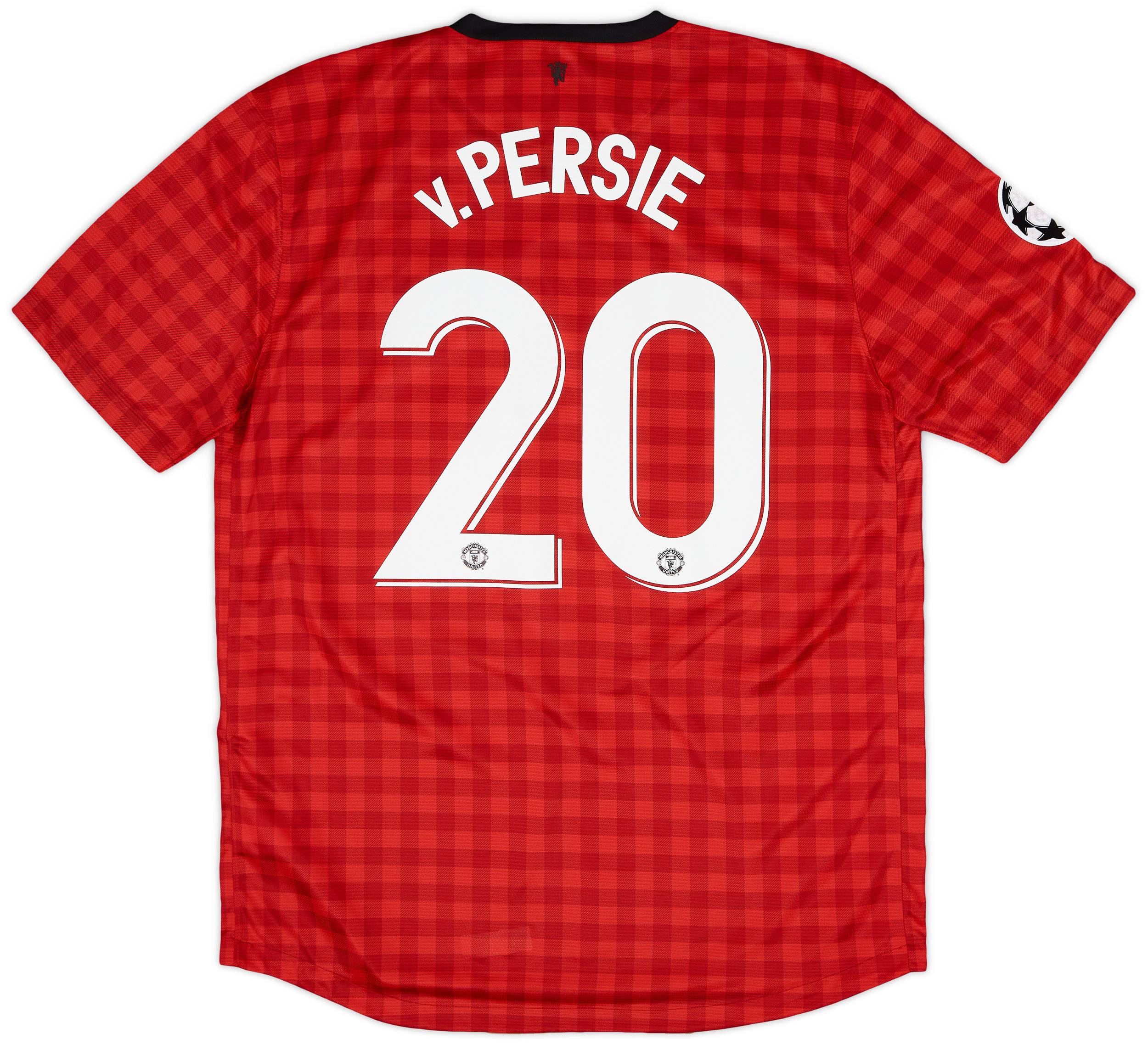 2012-13 Manchester United Home Shirt v. Persie #20 (L)