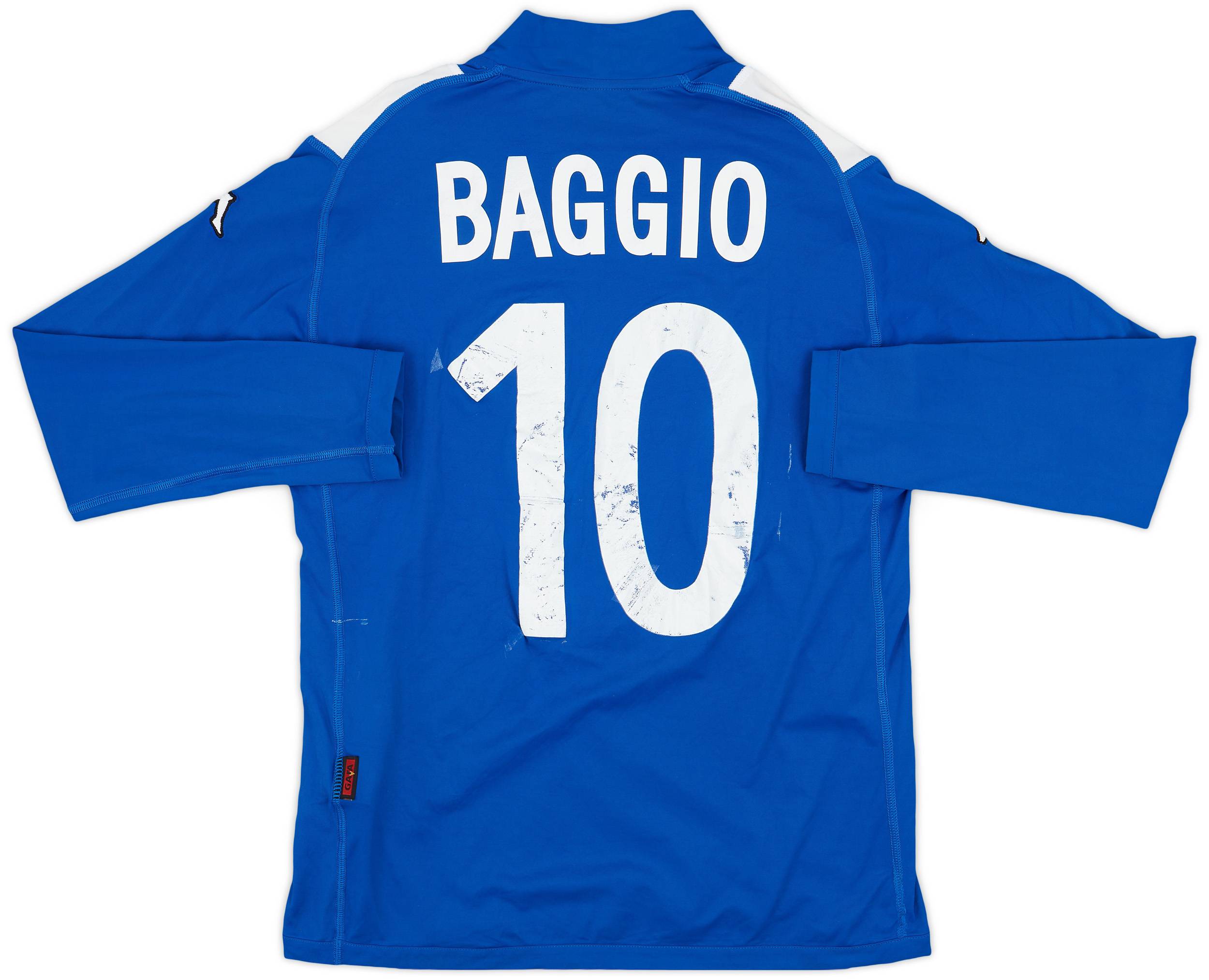 2004-05 Brescia Home L/S Shirt Baggio #10 - 5/10 - (XL)