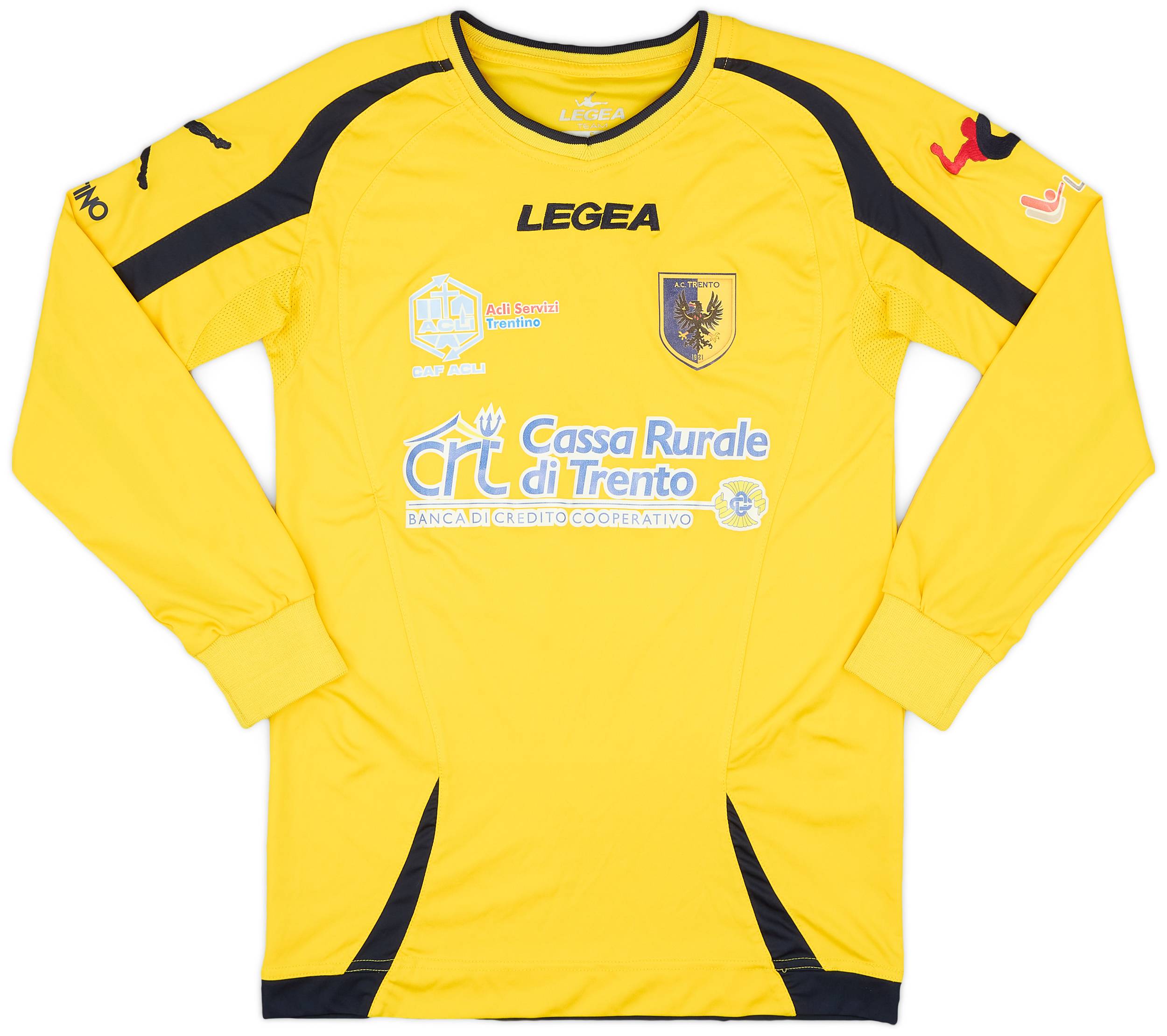 2015-16 AC Trento Youth Home L/S Shirt #8 - 7/10 - (S)