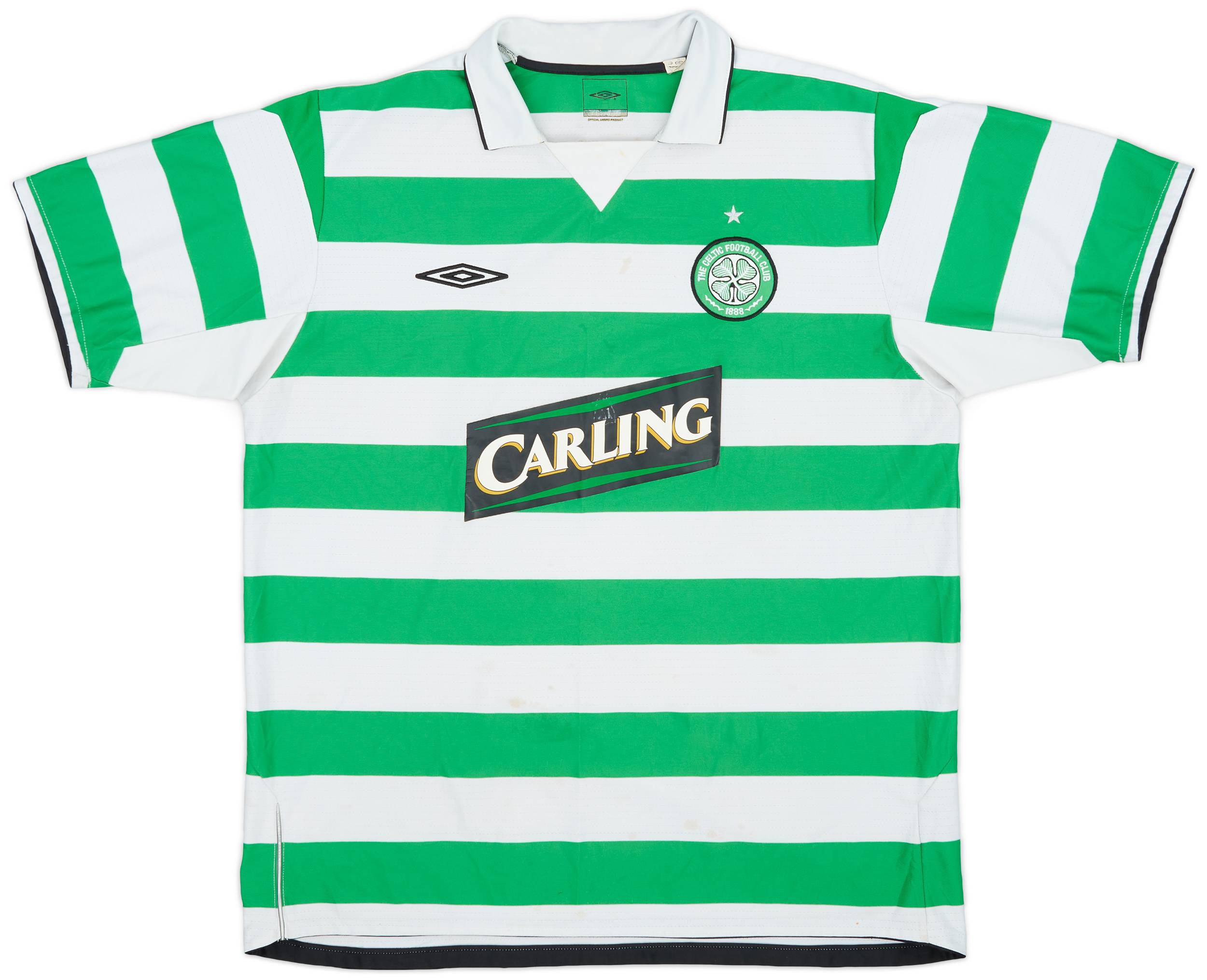 2004-05 Celtic Home Shirt - 5/10 - (XL)