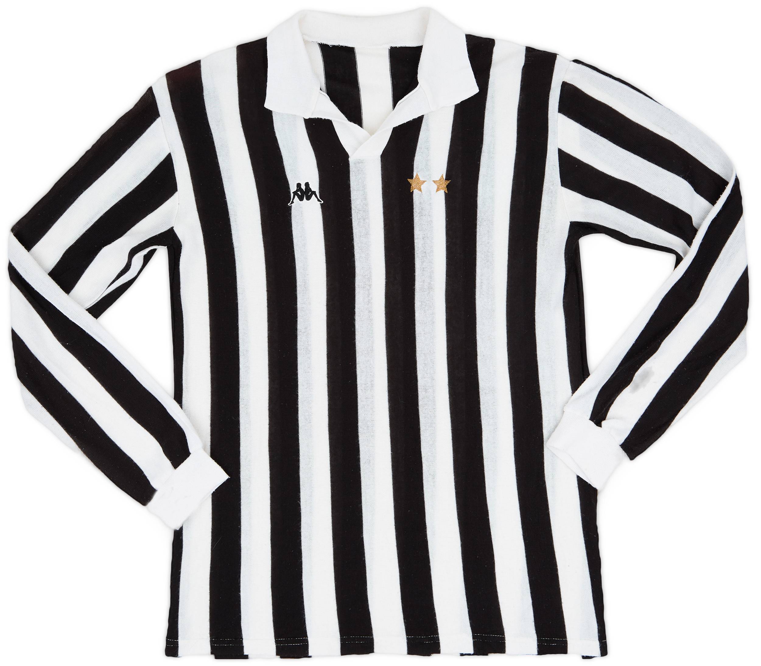 1982-83 Juventus Home L/S Shirt - 9/10 - (L)