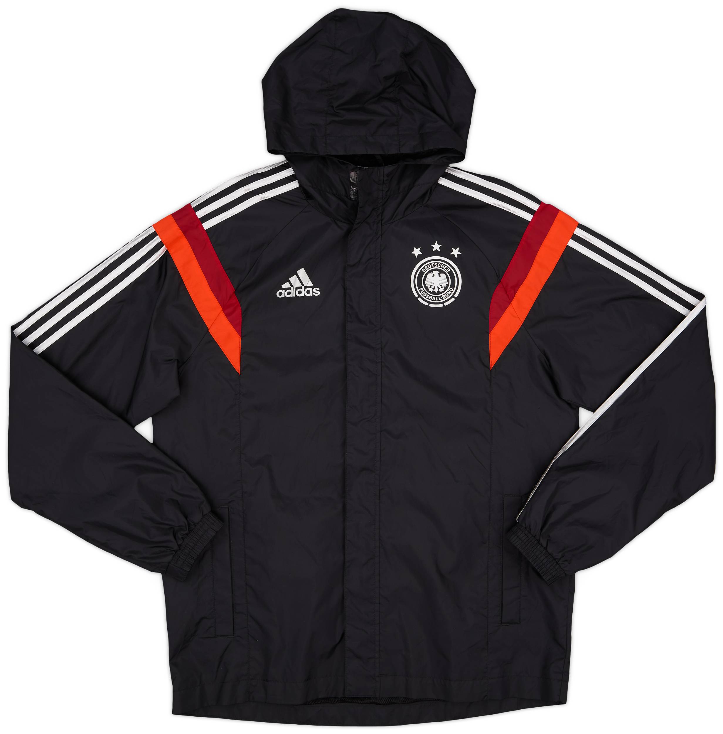 2013-14 Germany adidas Hooded Rain Jacket - 10/10 - (M)