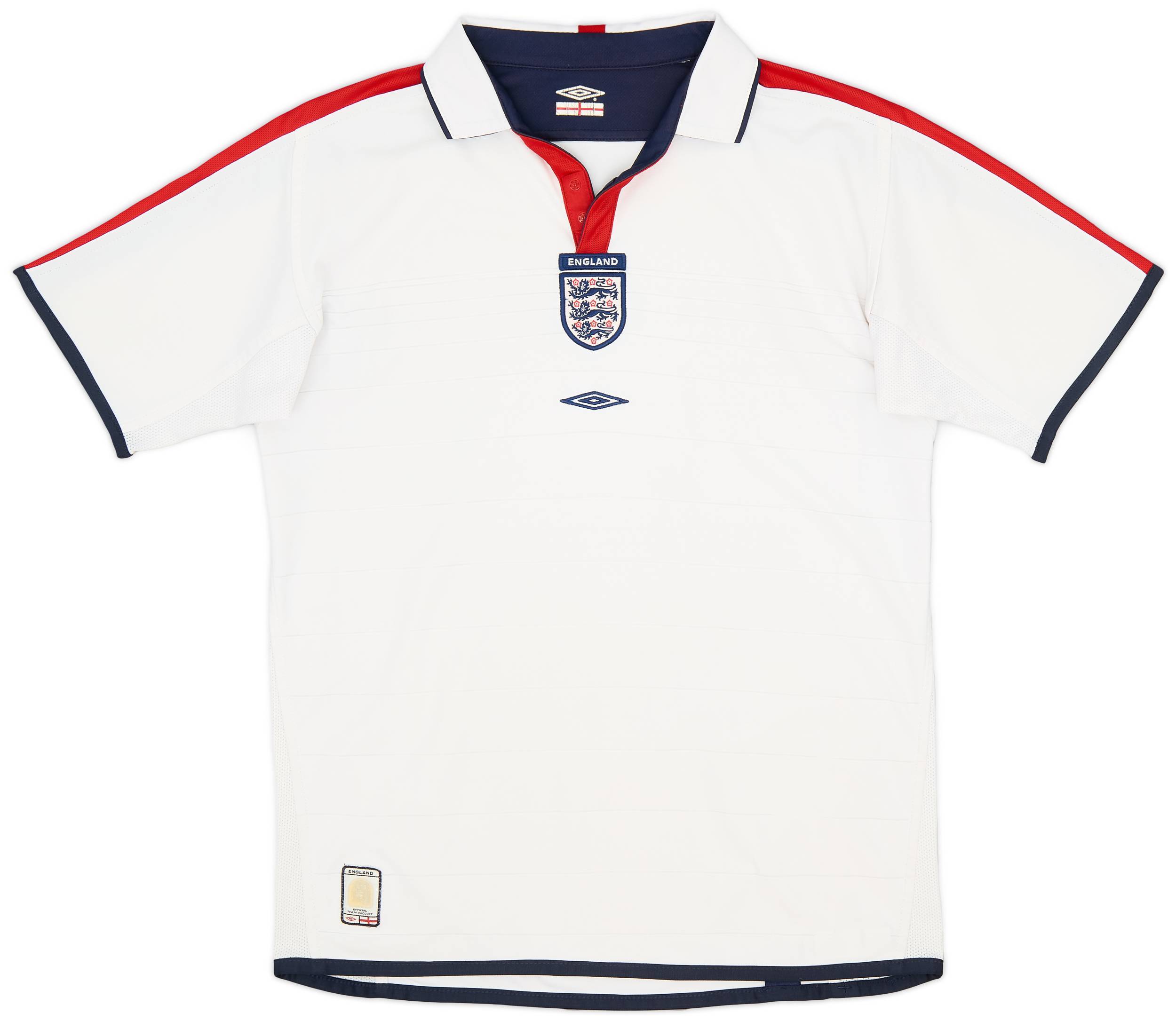 2003-05 England Home Shirt - 9/10 - (XL.Boys)
