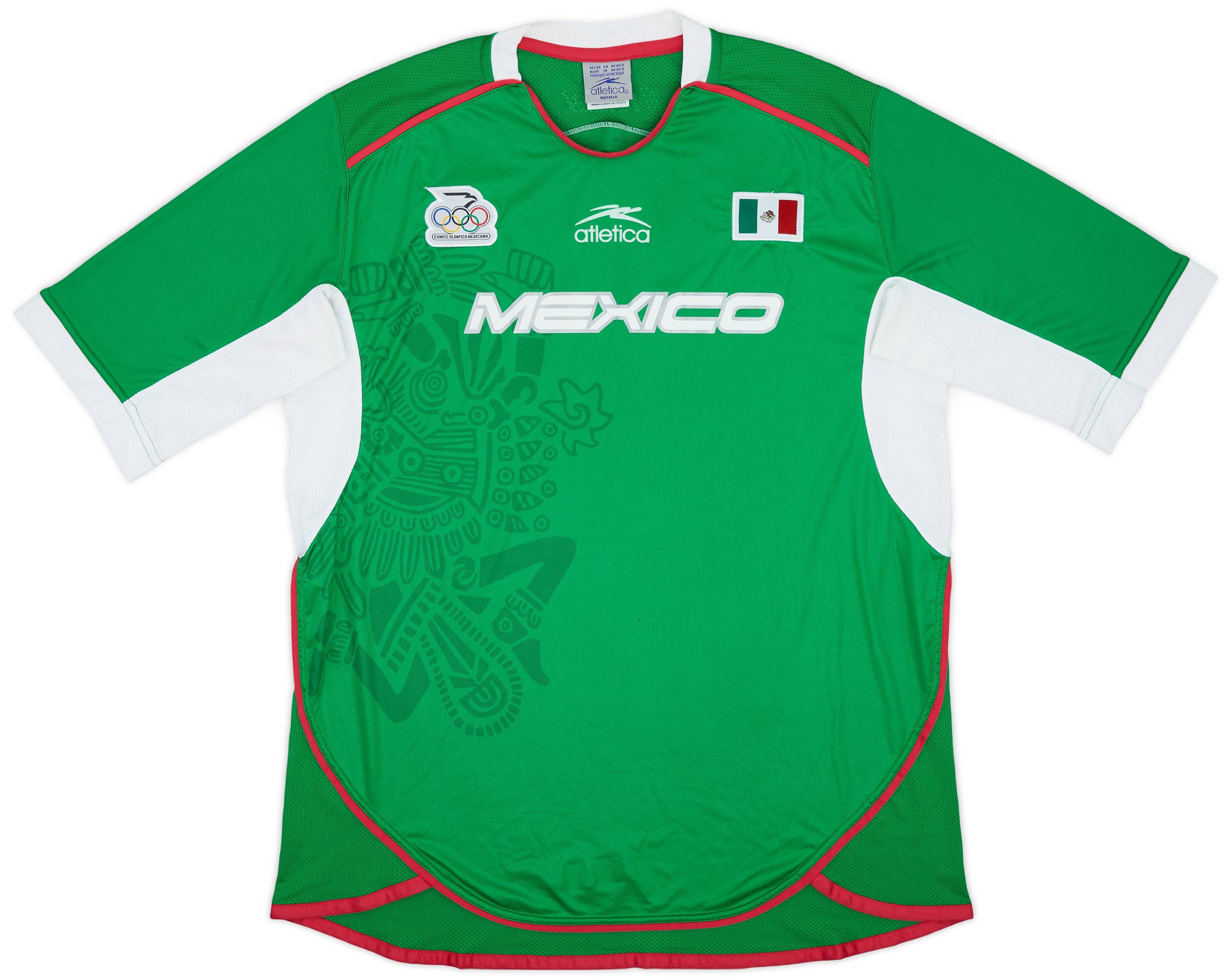 2004 Mexico Olympic Home Shirt - 9/10 - (XL)