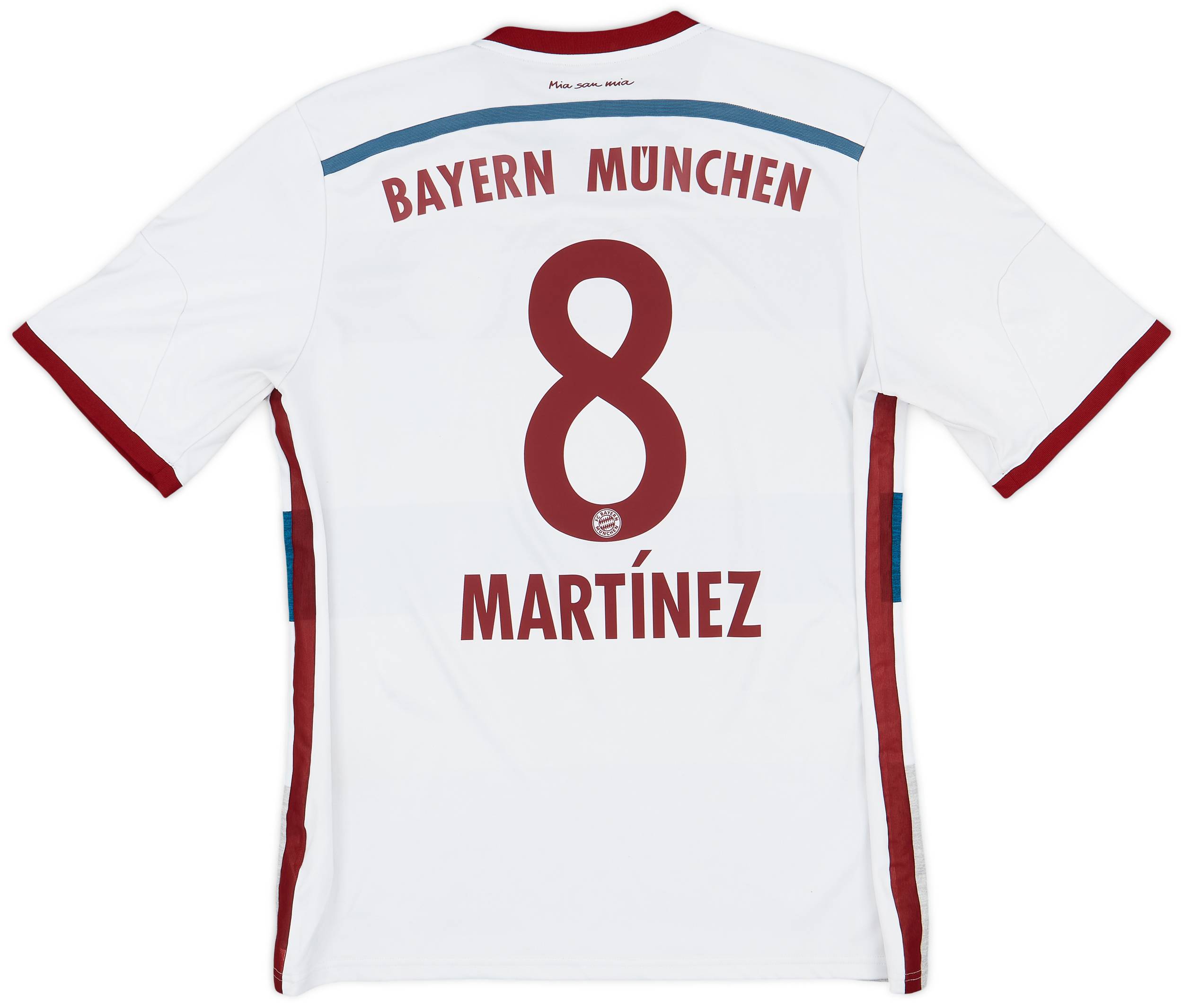 2014-15 Bayern Munich Away Shirt Martinez #8 - 6/10 - (L)