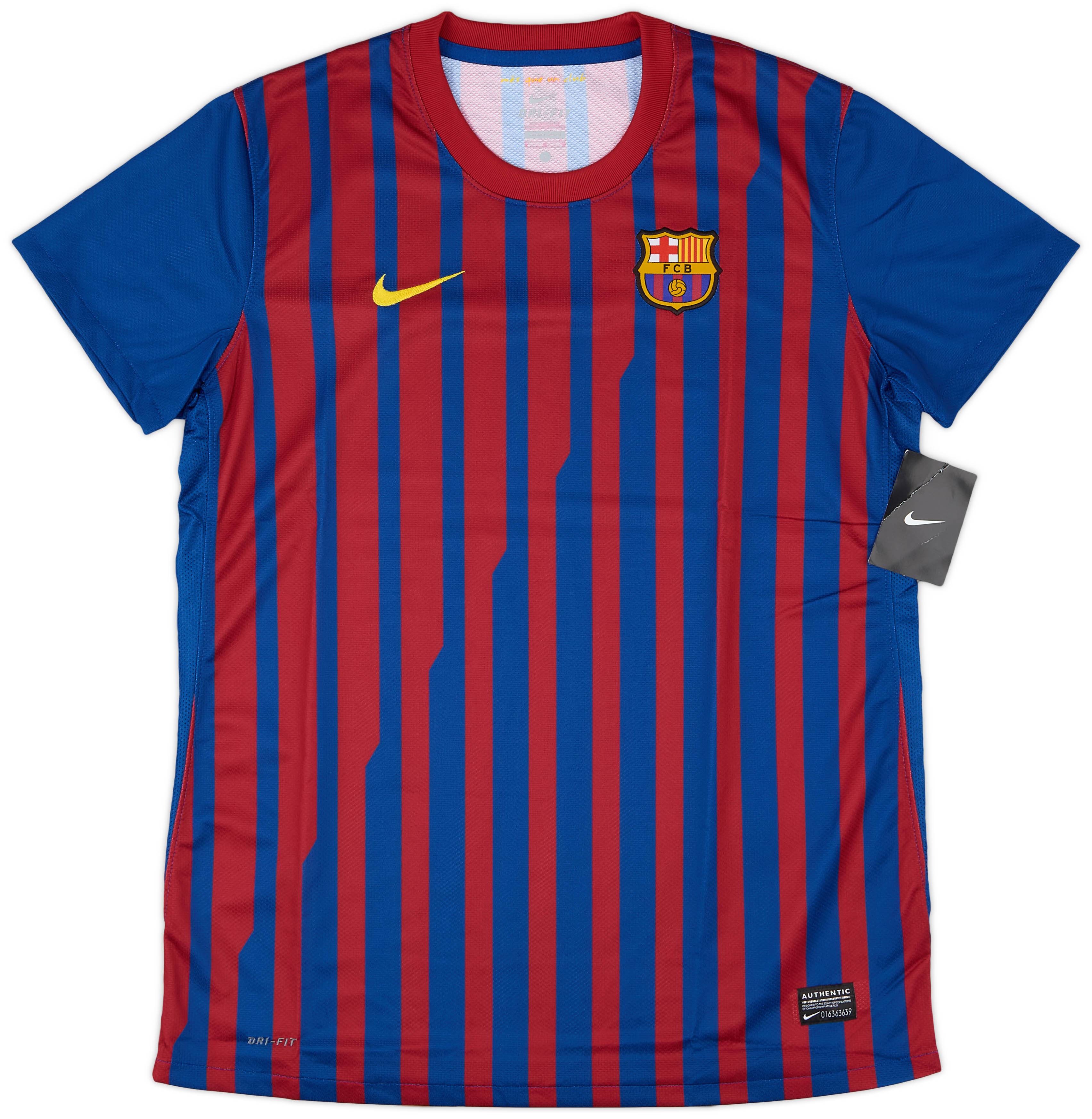 2011-12 Barcelona Home Shirt (Women's L)