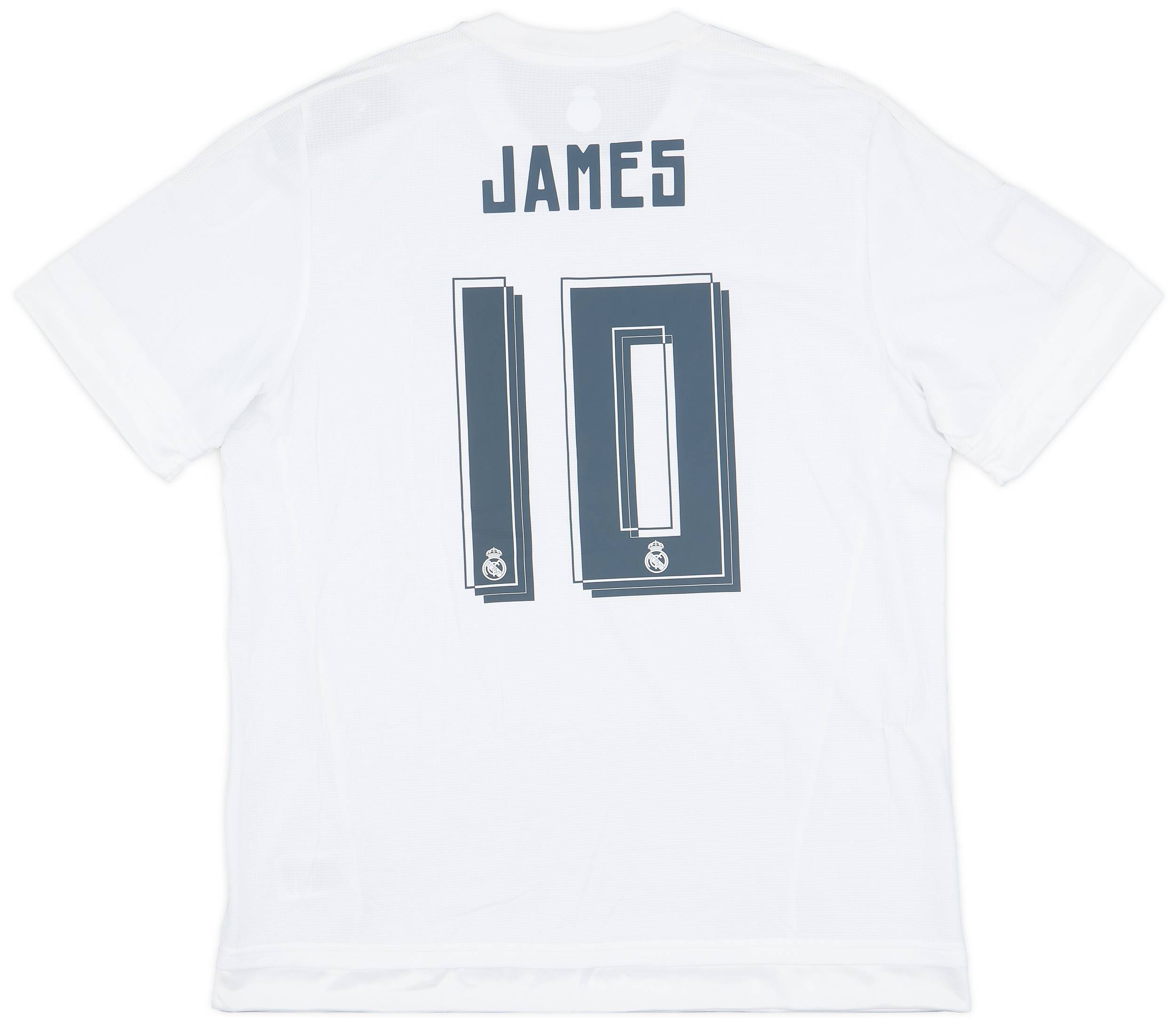 2015-16 Real Madrid Home Shirt James #10 (XL)