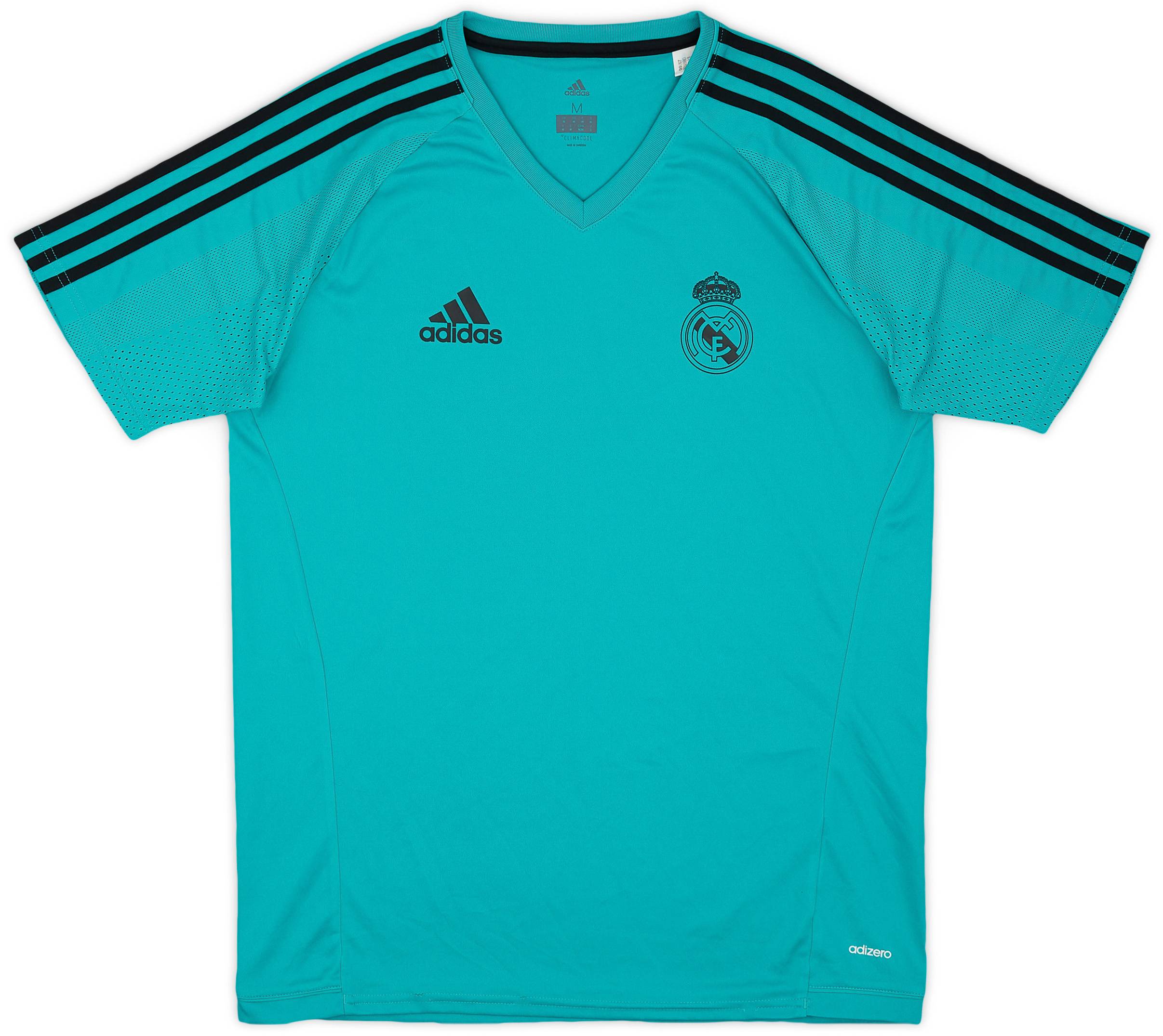 2017-18 Real Madrid adidas Training Shirt - 7/10 - (M)