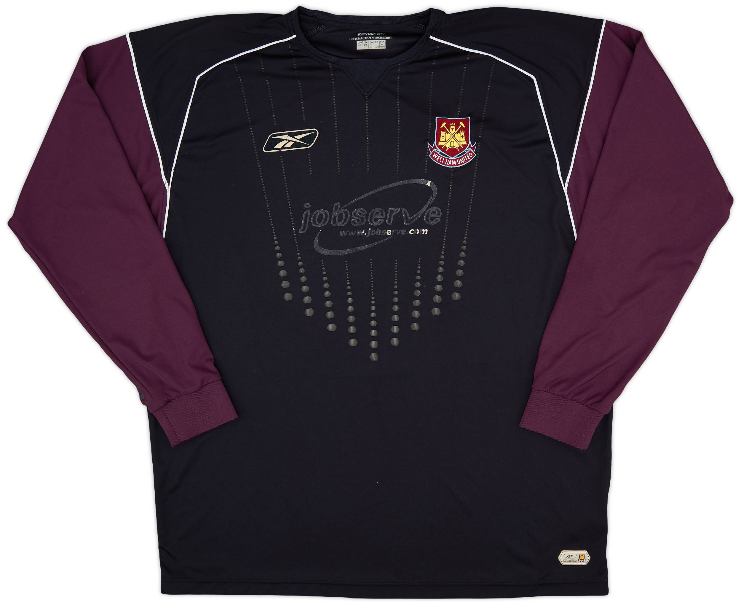2005-07 West Ham GK Shirt - 4/10 - (XL)