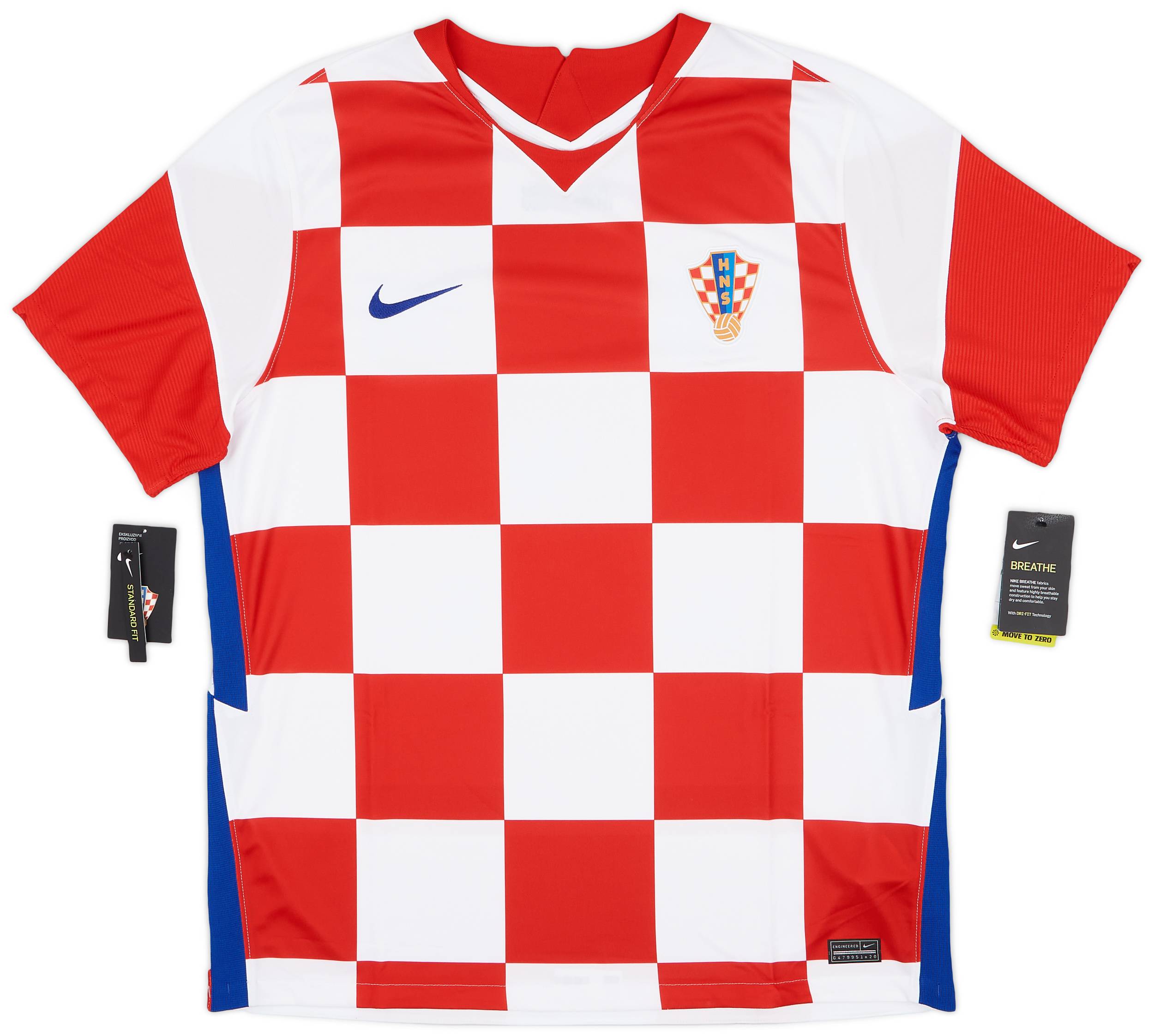 2020-21 Croatia Home Shirt (XL)
